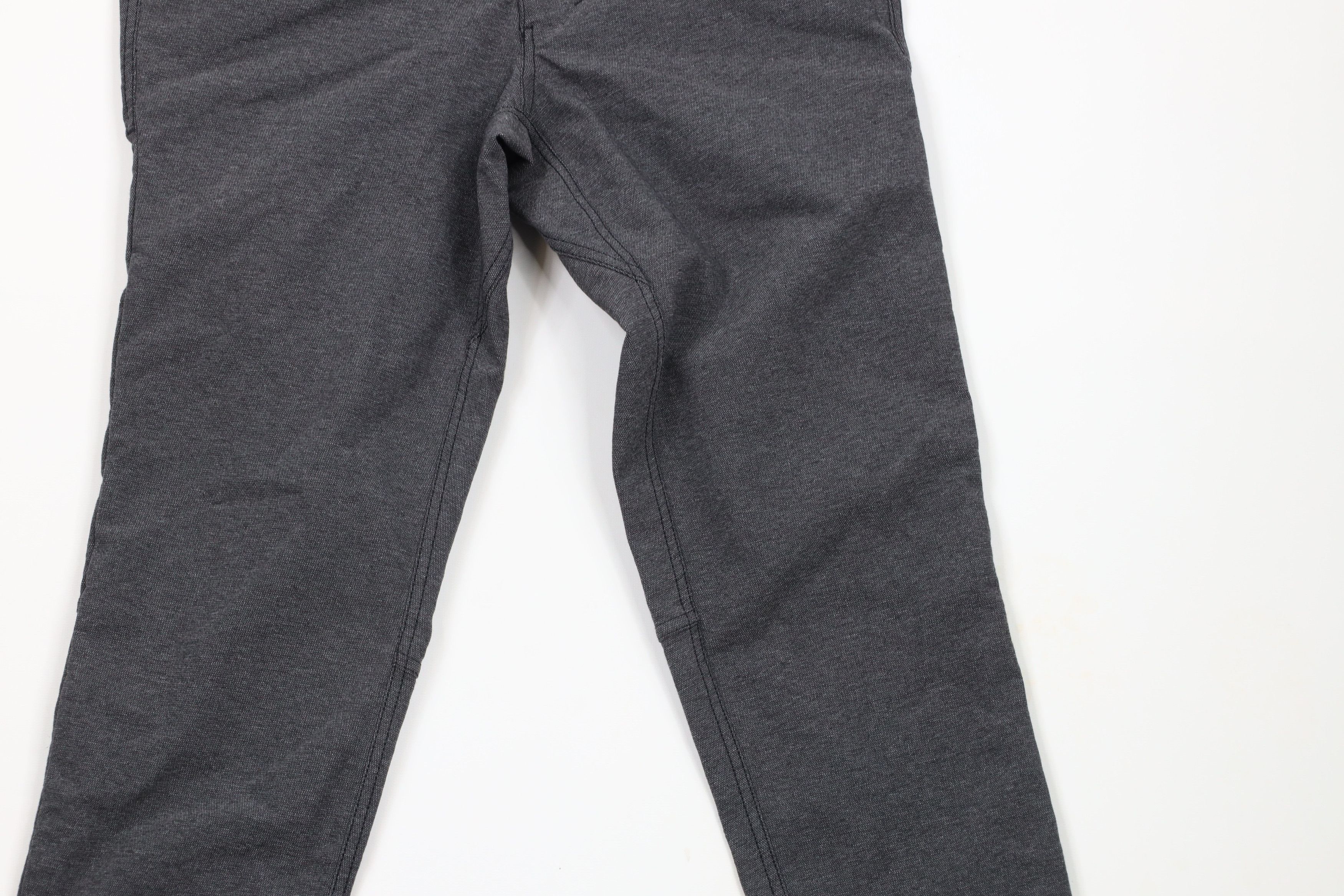 Lululemon × Vintage Lululemon Stretch Skinny Leg Knit Chino Pants Trousers Gray Size US 28 / EU 44 - 3 Thumbnail