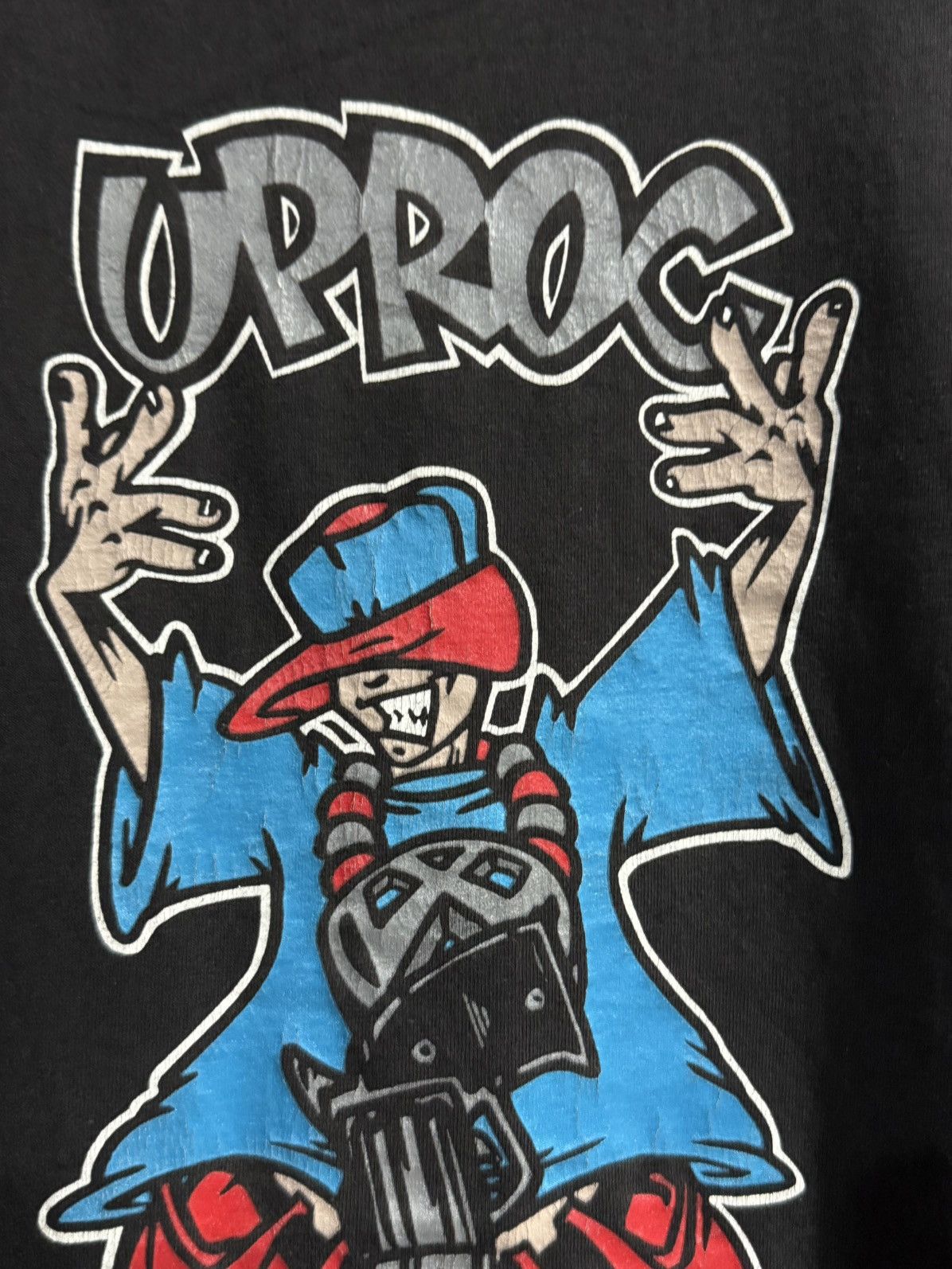 Band Tees Vintage 90s Uproc HipHop Gum Faded Rap Tee Size US M / EU 48-50 / 2 - 4 Thumbnail