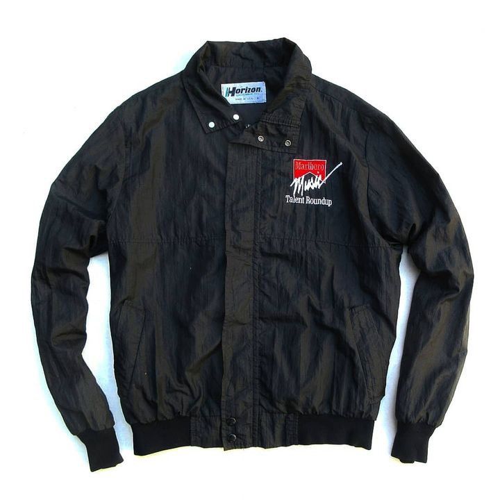 Marlboro × Vintage Marlboro Music Roundup 80s Tag Horizon Material Cotton Size US L / EU 52-54 / 3 - 1 Thumbnail