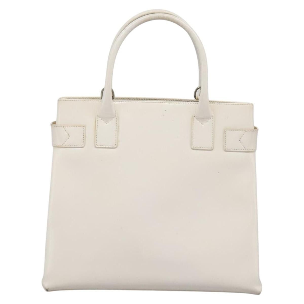 Gucci GUCCI Hand Bag Enamel White Size ONE SIZE - 3 Thumbnail