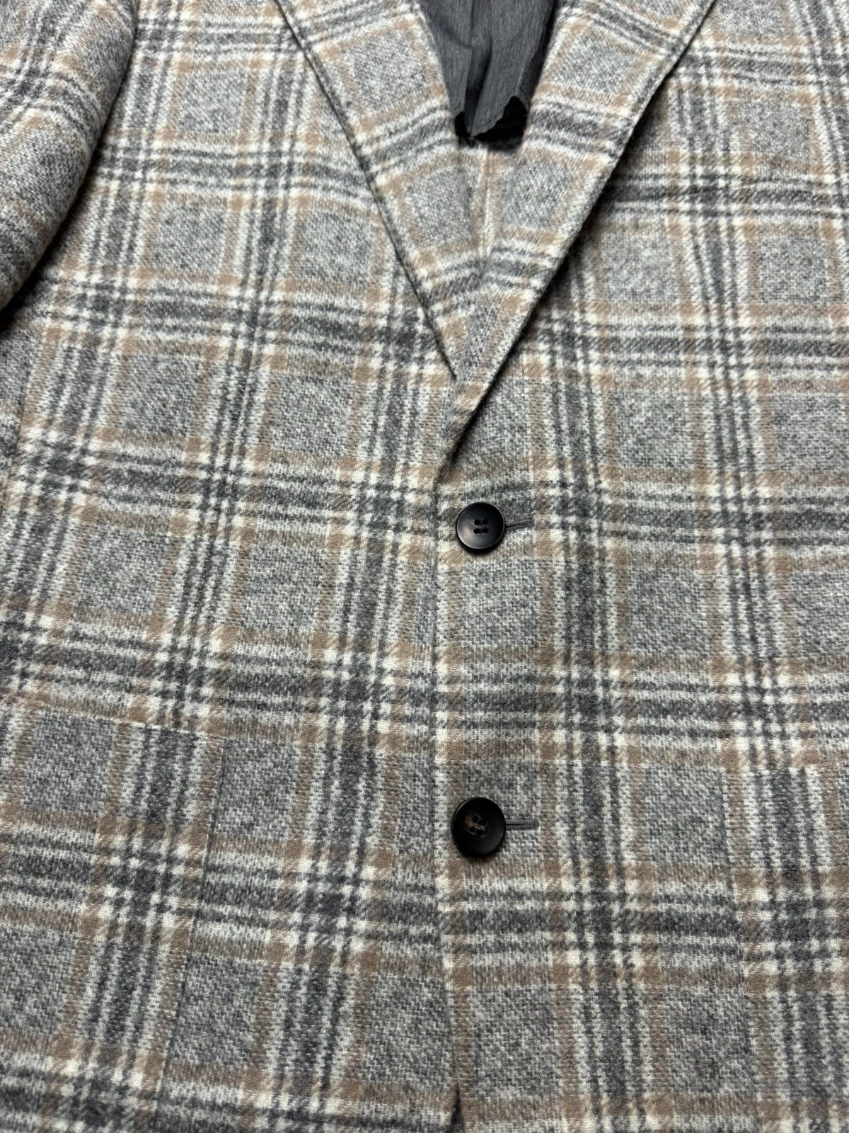Suitsupply Suitsupply Men’s Havana HL Check Wool Alpaca Blend Size 42R - 11 Thumbnail