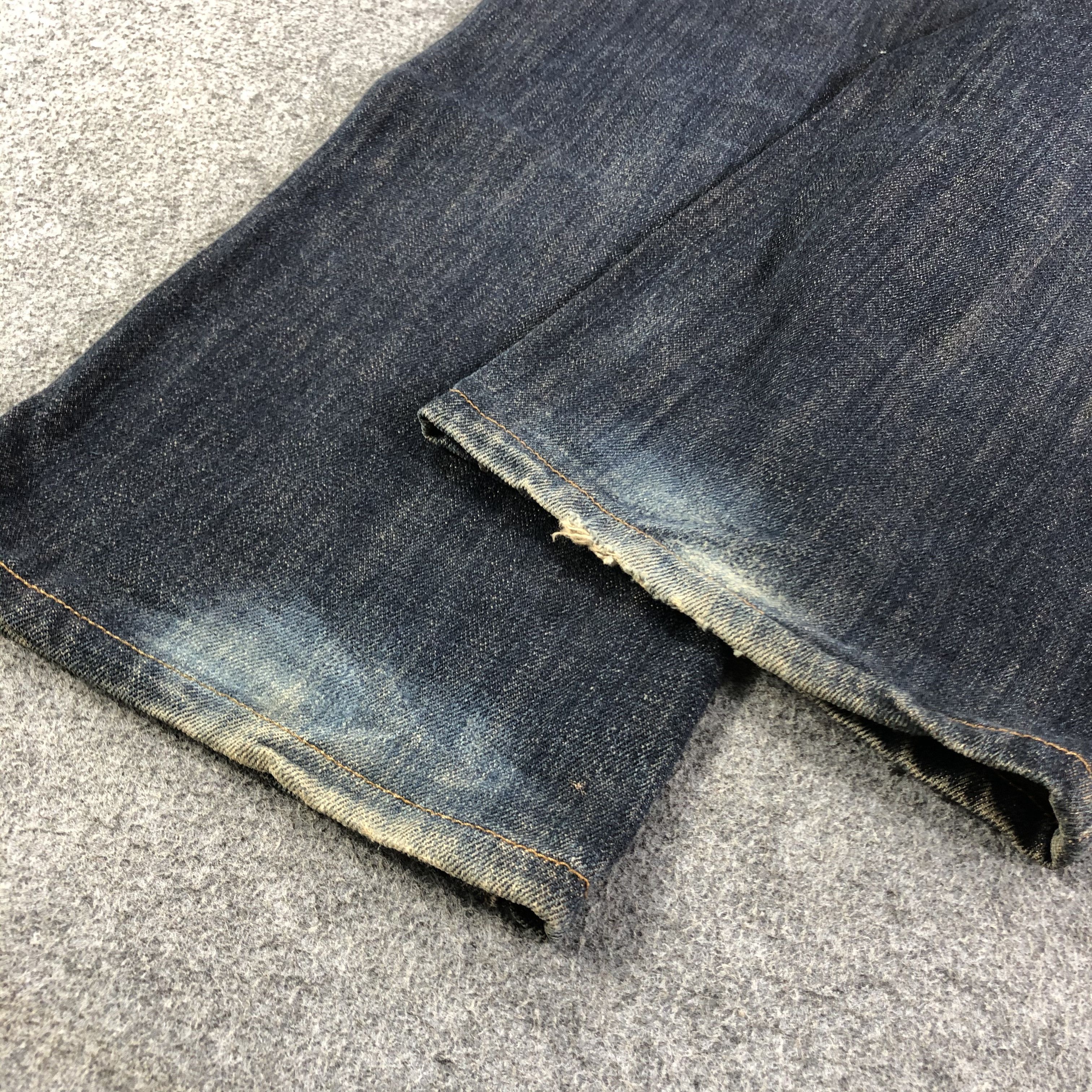 Japanese Brand Gold Rush Jeans Rusty Blue Denim -J2720 Size US 30 / EU 46 - 6 Thumbnail