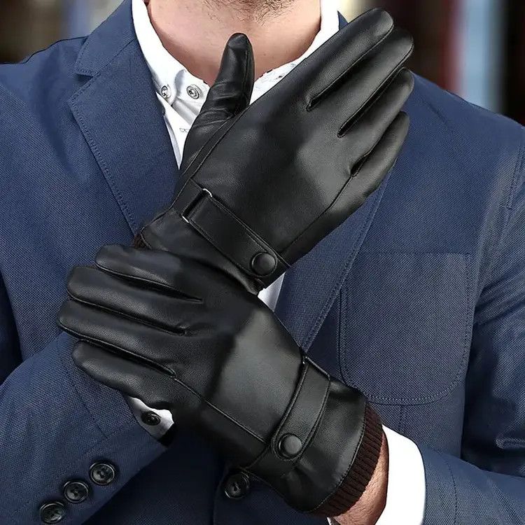 Japanese Brand × Leather Men Gloves leather Size ONE SIZE - 1 Thumbnail