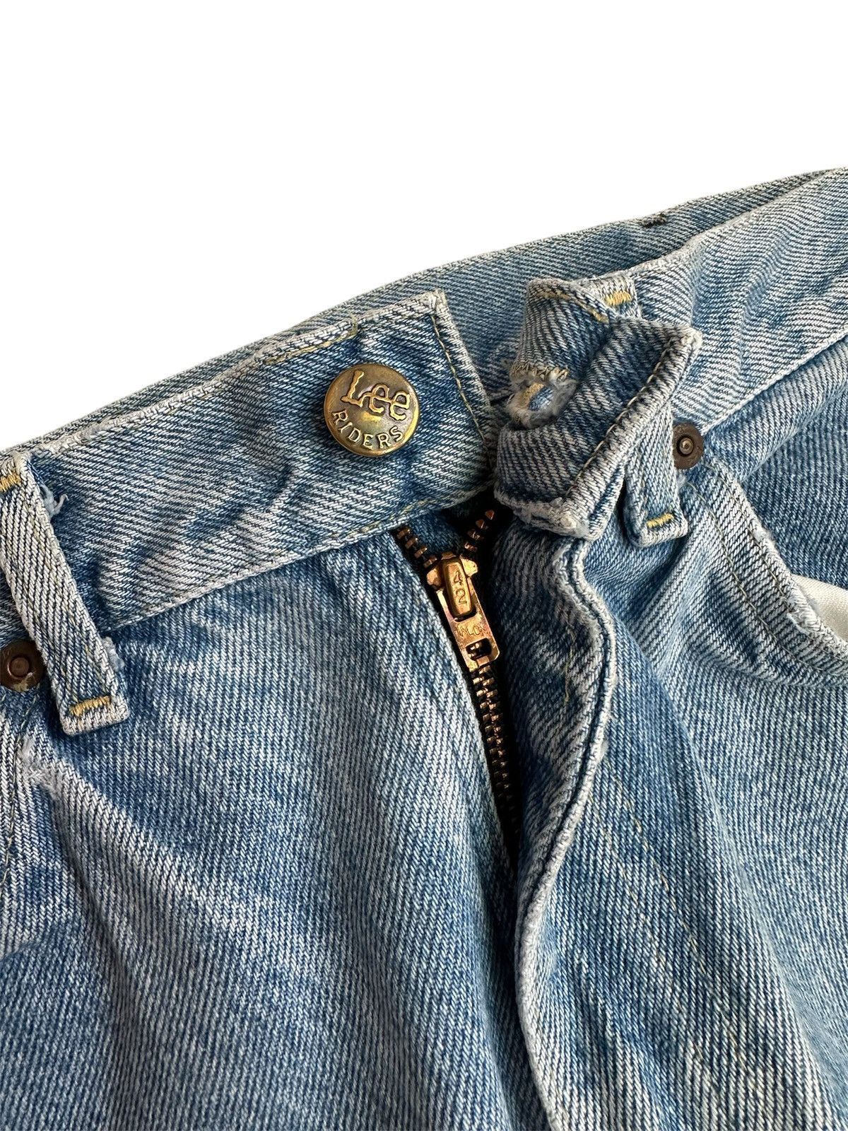 Lee Vintage 70s Lee Riders Blue Jeans Made in USA Size US 31 - 6 Thumbnail