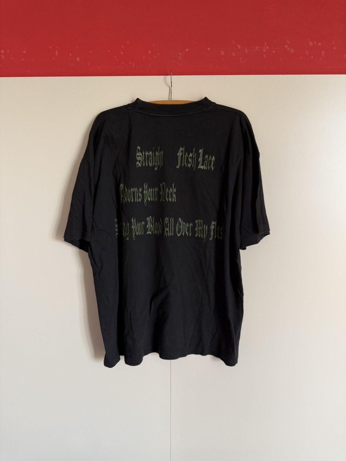 Band Tees T-shirt vintage Slayer 1995 "213" Wes Benscoter-XL Size US XL / EU 56 / 4 - 2 Thumbnail