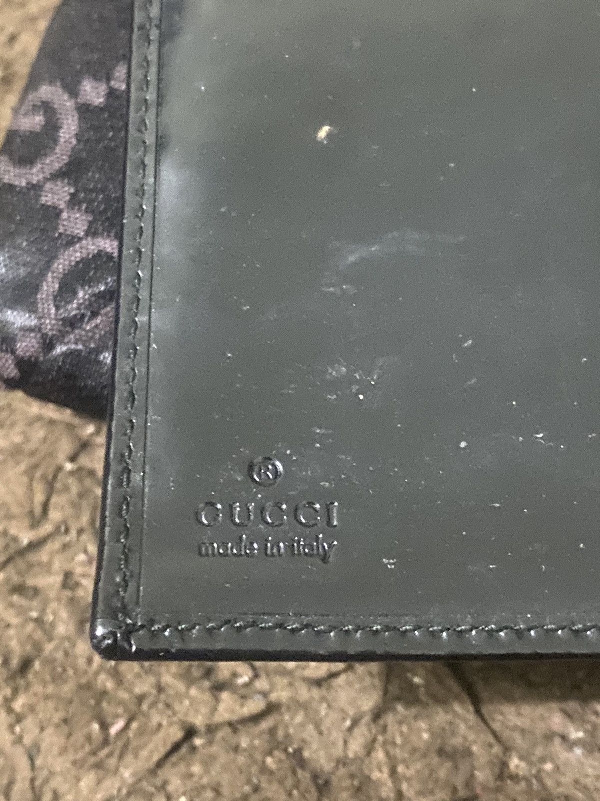 Gucci Auth Gucci Black Long Wallet Size ONE SIZE - 4 Thumbnail