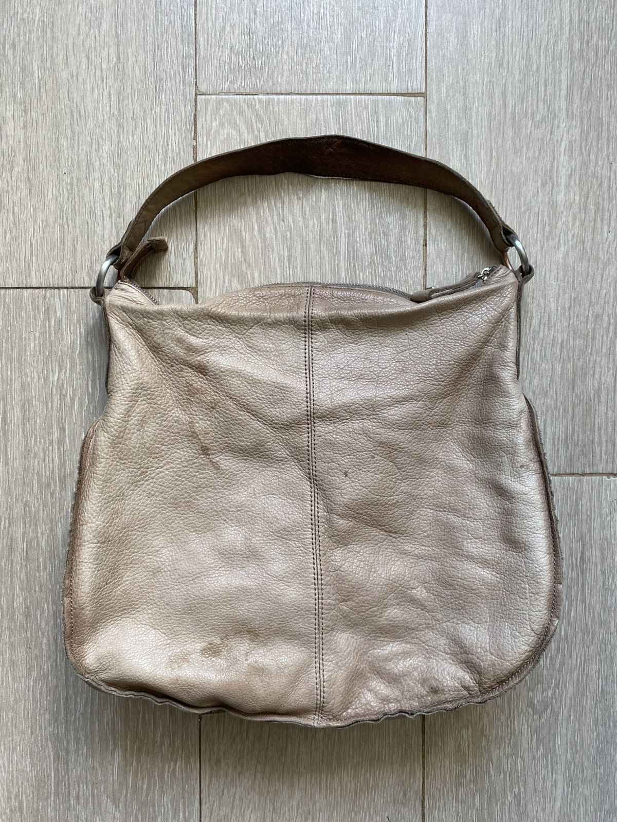 LIEBESKIND BERLIN BALENCIAGA CITY BAG STYLE LEATHER AVANT GARDE Size ONE SIZE - 2 Thumbnail