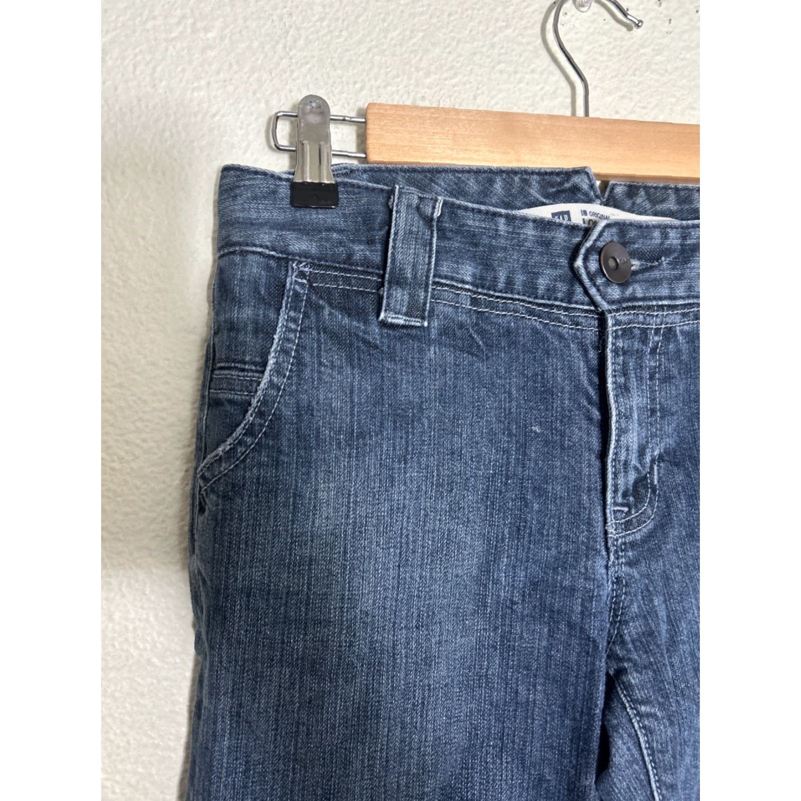 Gap VINTAGE Y2k Gap Womens Jeans Long And Lean Medium Wash 28x27 Blue Size 2 Straight Womens Size 42" / US 20 - 4 Thumbnail