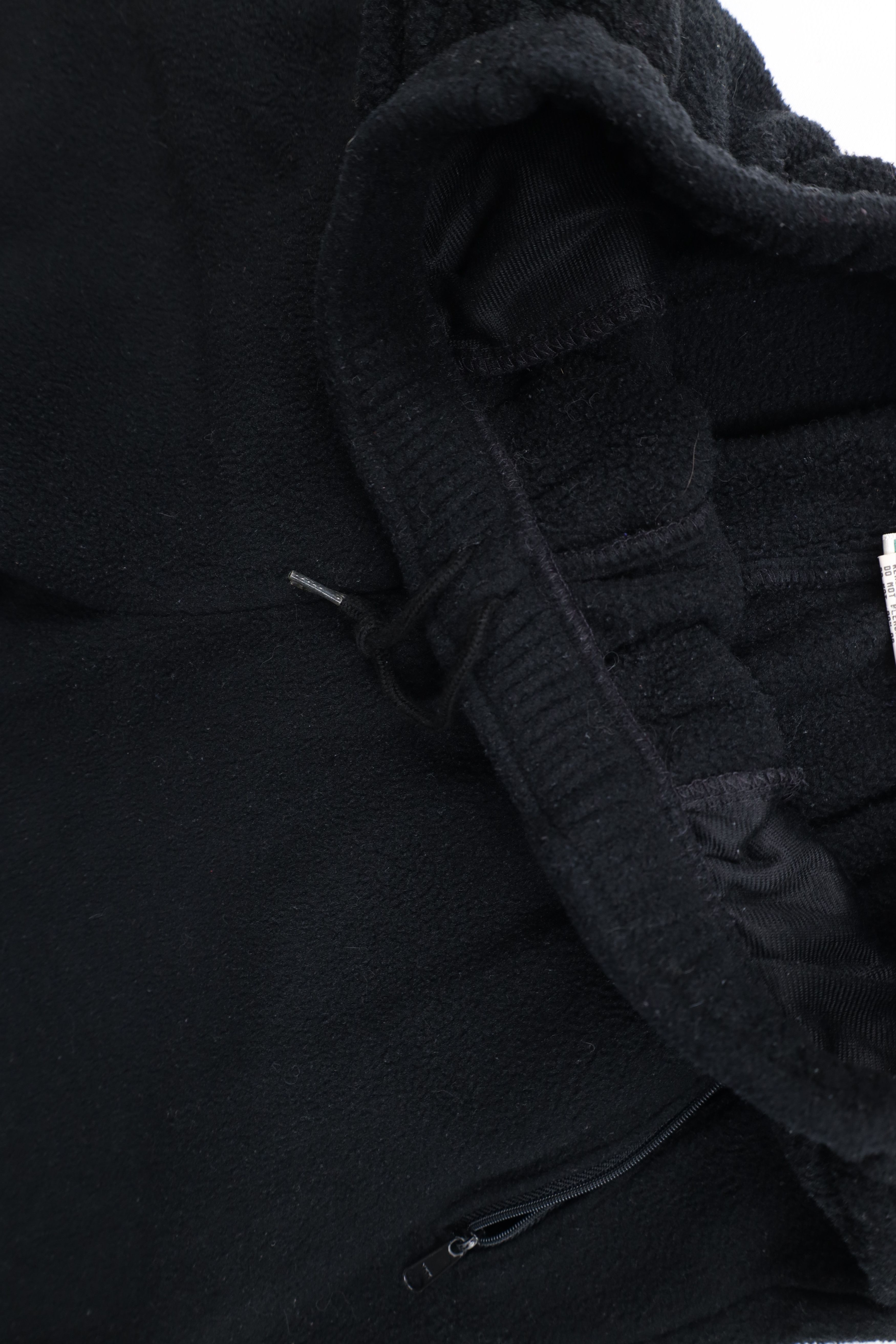 L.L. Bean Vintage 90s LL Bean Fleece Sweatpants Joggers Black USA Size 26" / US 2 / IT 38 - 7 Thumbnail