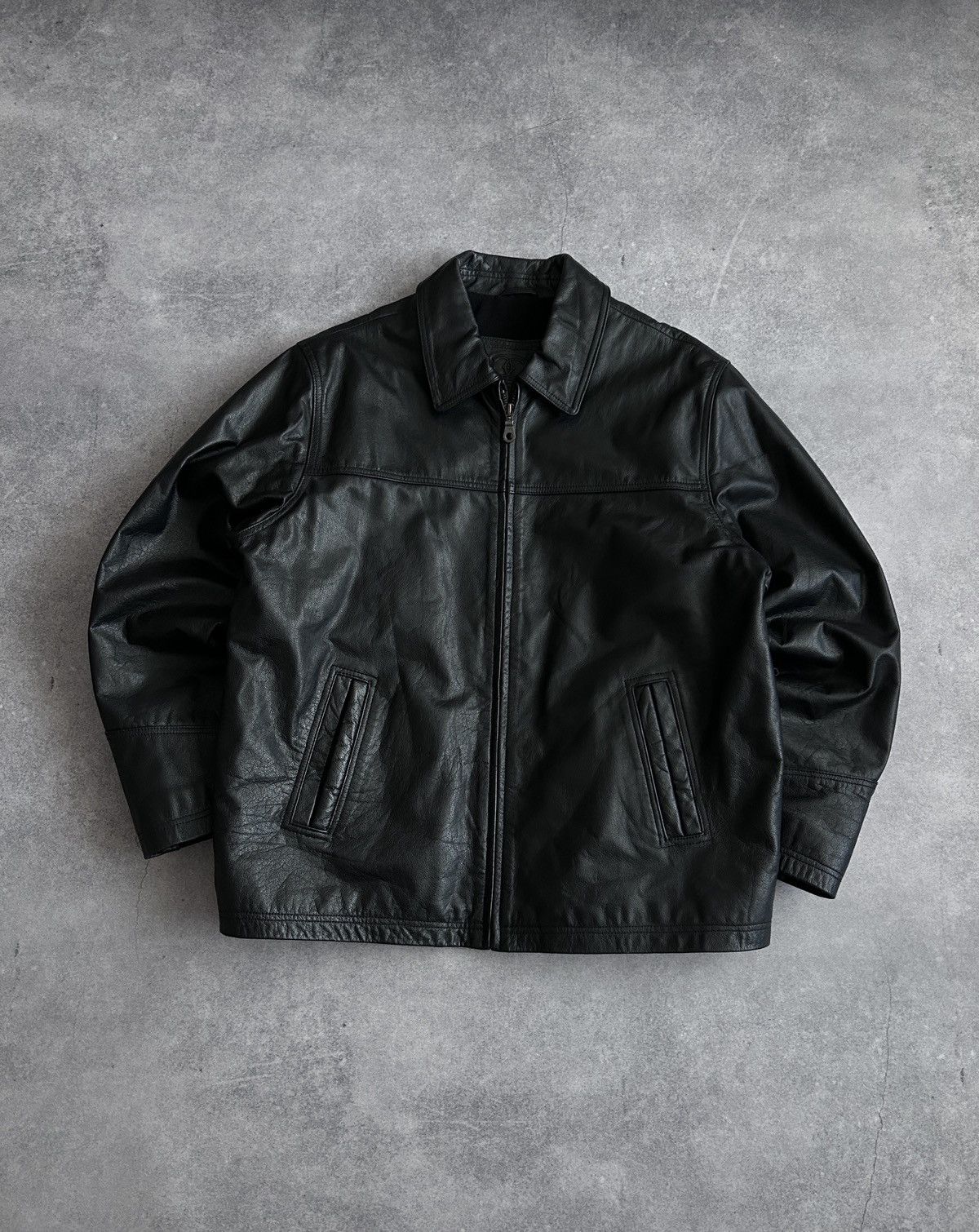Genuine Leather Vintage Ciro Citerrio factur leather jacket mens y2k Size US L / EU 52-54 / 3 - 1 Thumbnail