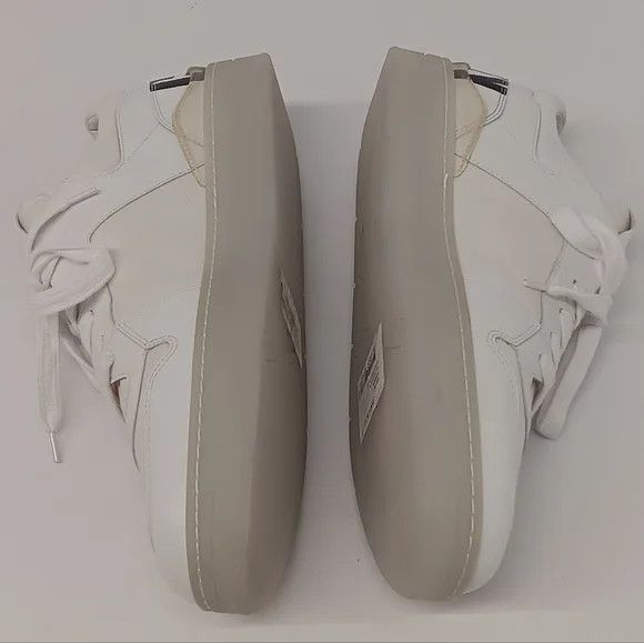 Jimmy Choo Jimmy Choo Men's White Florent Low-Top Sneakers - EU43/US10 Size US 10 / EU 43 - 6 Thumbnail