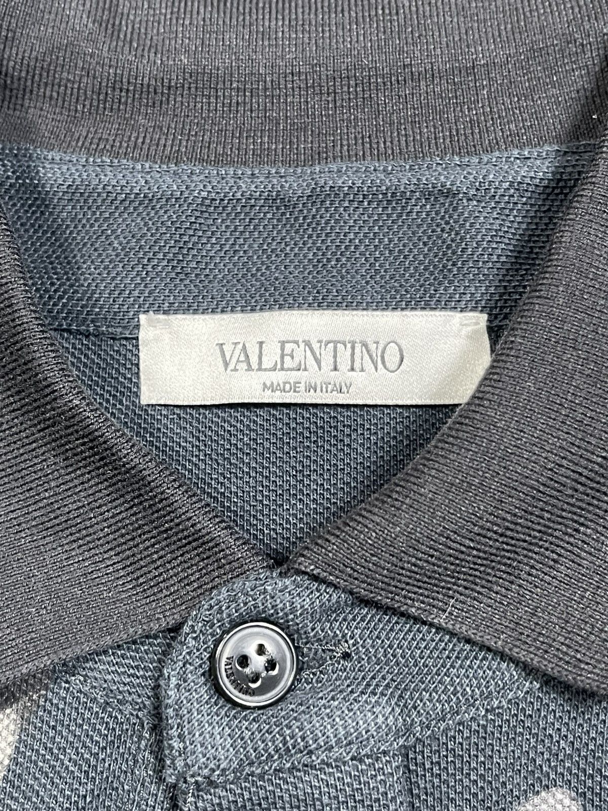 Valentino Valentino Garavani camouflage piqué polo shirt Size US M / EU 48-50 / 2 - 8 Thumbnail