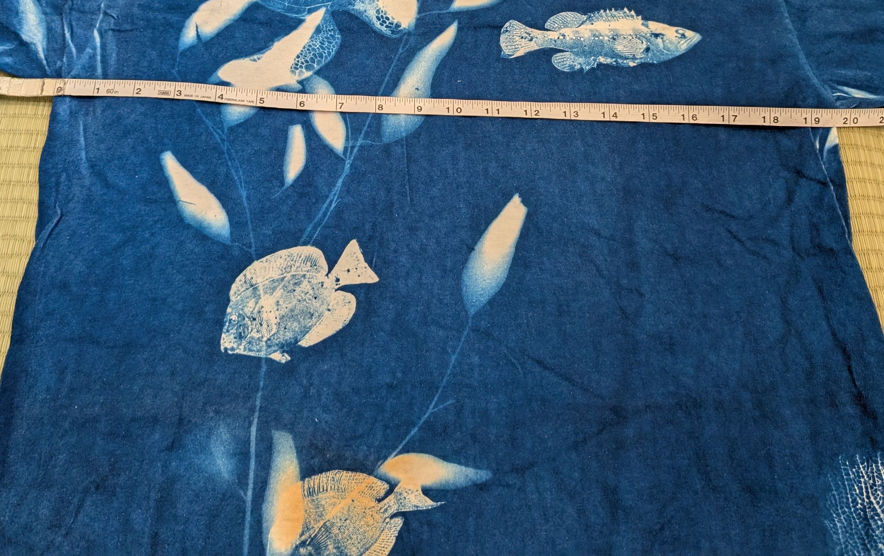 Other AWESOME 1 OF 1 Maui Sun Prints Cyanotype T-shirt Made in USA Size US L / EU 52-54 / 3 - 5 Thumbnail