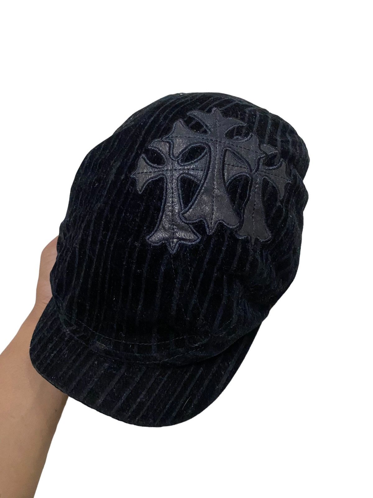 Japanese Brand × Seditionaries Japanase brand cross logo cap corduroy material Size ONE SIZE - 2 Thumbnail