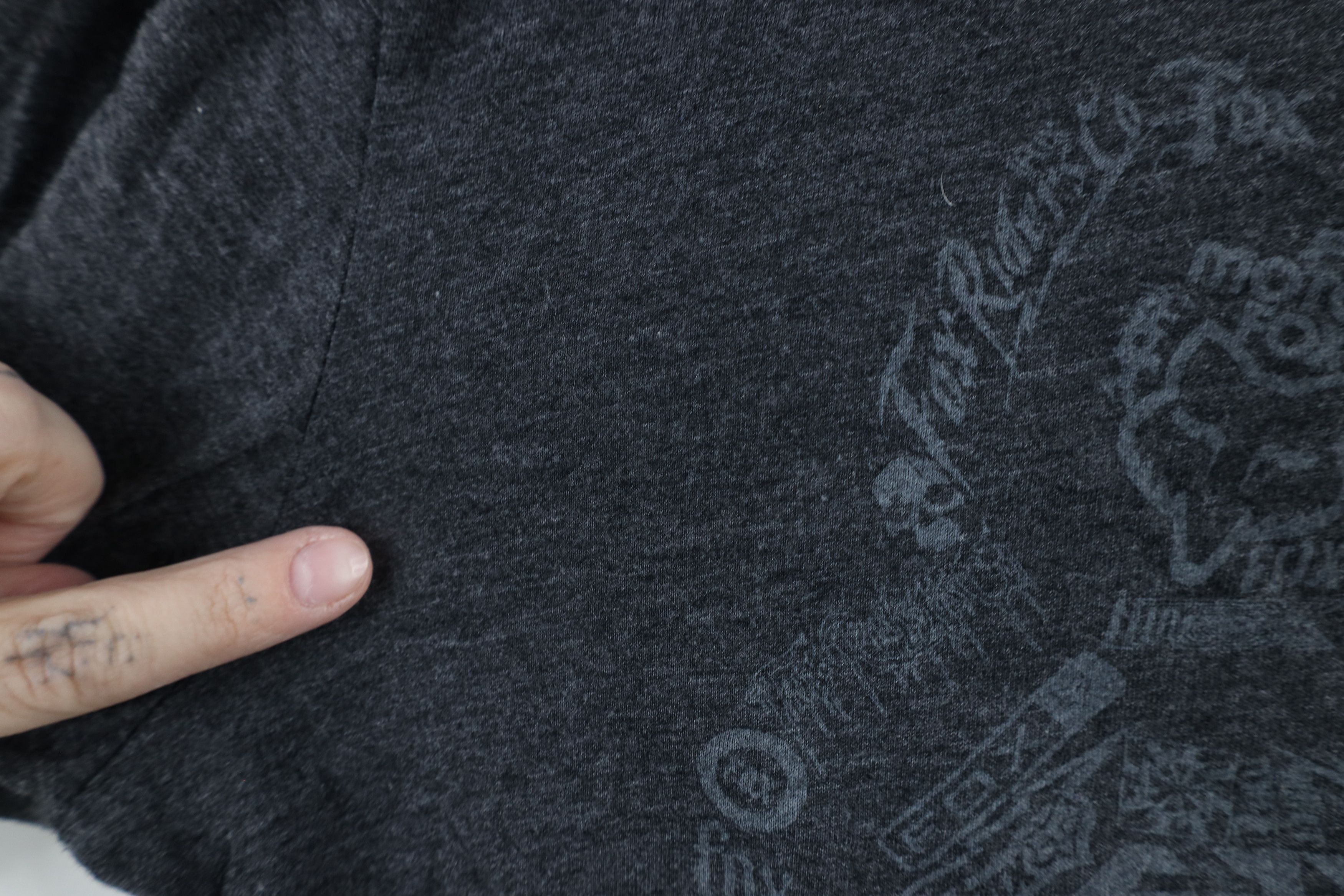 Fox Racing × Vintage Fox Racing Big Logo Short Sleeve T-Shirt Charcoal Gray Size US M / EU 48-50 / 2 - 6 Thumbnail