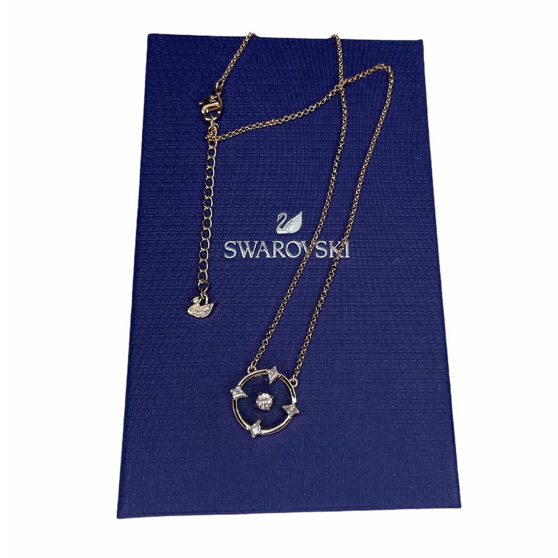 Swarovski Swarovski North necklace White, Rose-gold tone plated Glass Size ONE SIZE - 4 Thumbnail