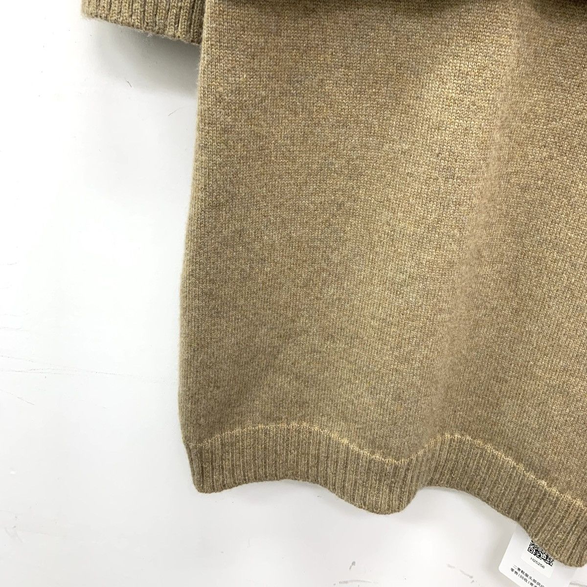Hermes Hermès Brown Cashmere Long Sleeve Knitted Dress K26WX Size XXS / US 00 / IT 34 - 5 Thumbnail