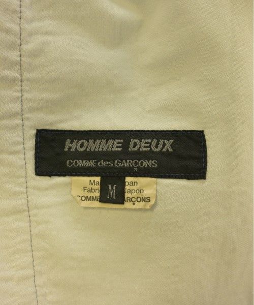 Comme des Garcons Homme Deux Casual Pants Polyester Plain Zipper Side Waist Rubber Gray Size US 30 / EU 46 - 8 Thumbnail