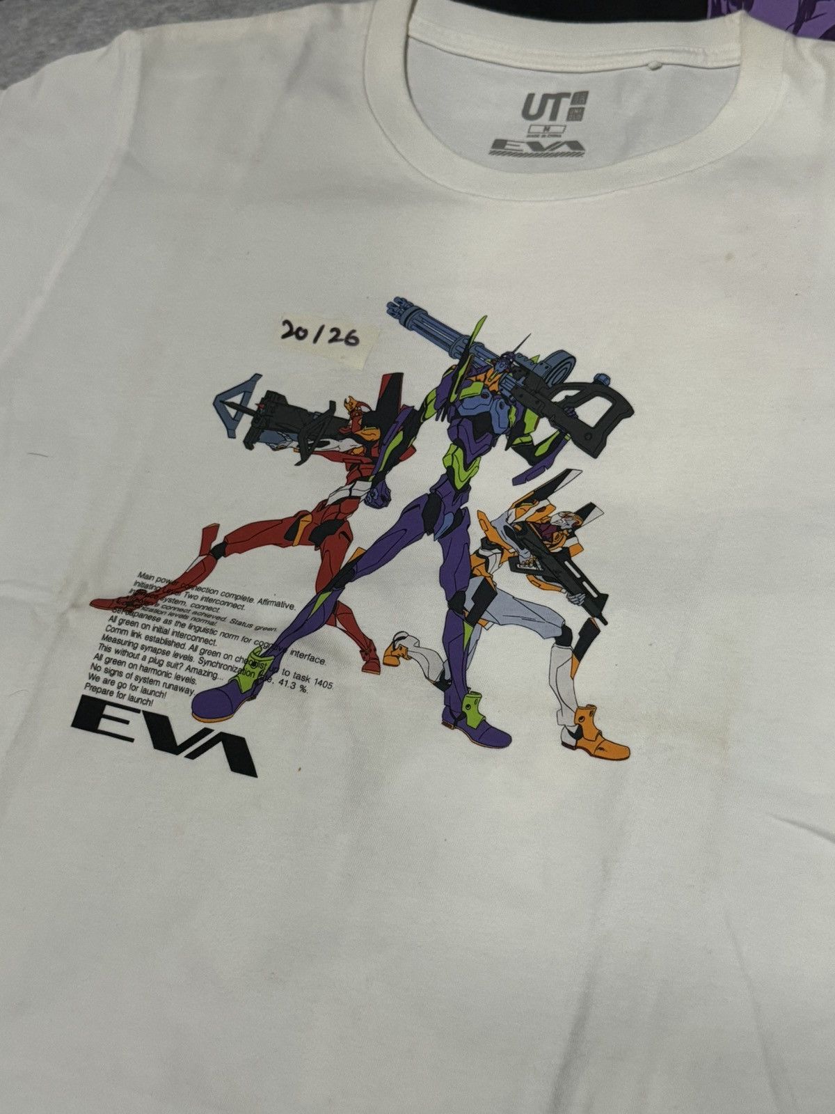 Anime × Japanese Brand × Vintage Anime evangelion 3 robot 00/01/02 Size US M / EU 48-50 / 2 - 2 Thumbnail
