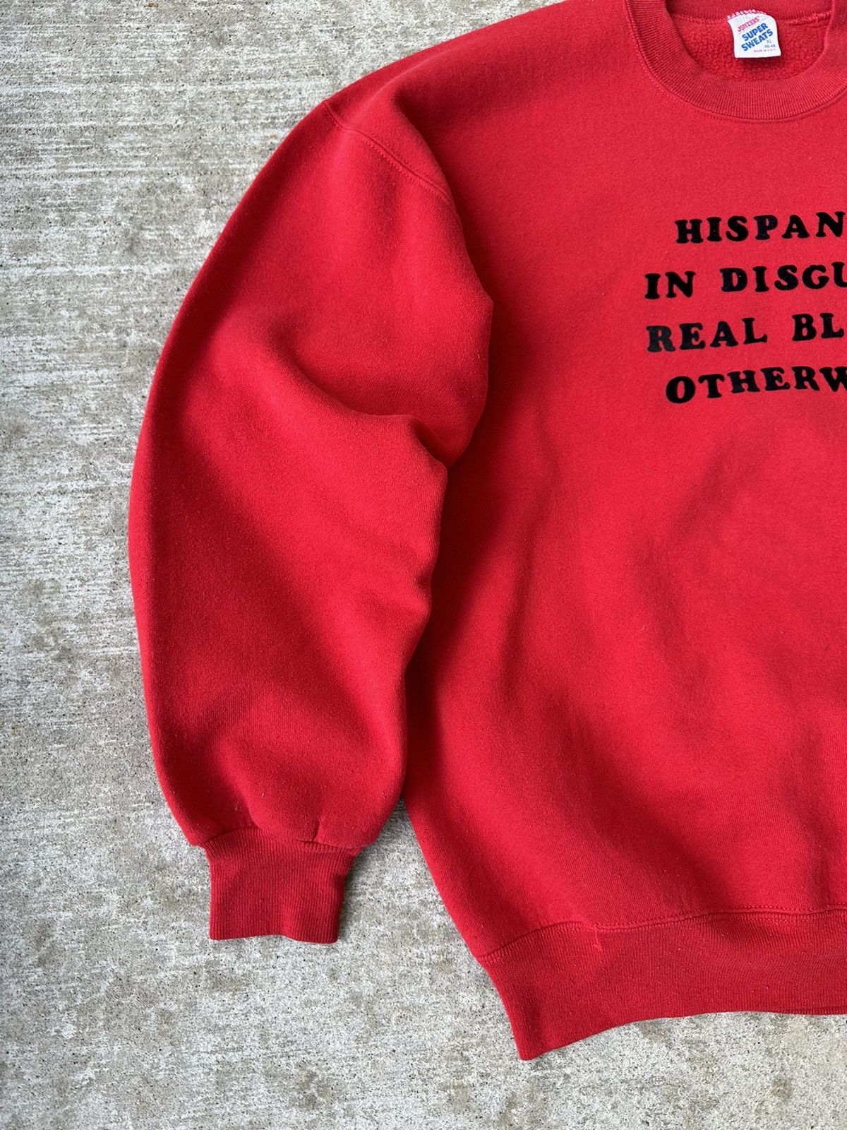 Vintage 90s Humor Comedic Crewneck Sweatshirt Size US L / EU 52-54 / 3 - 5 Thumbnail