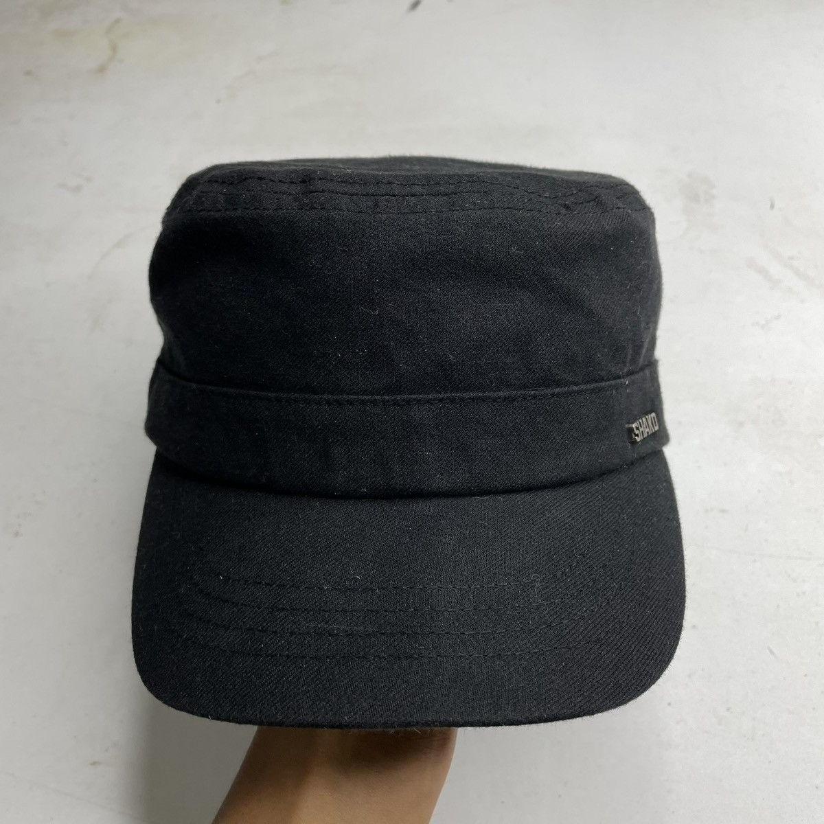 Hunter × Michel Klein Two fold cadet hat with accessories. Thin material Size ONE SIZE - 2 Thumbnail