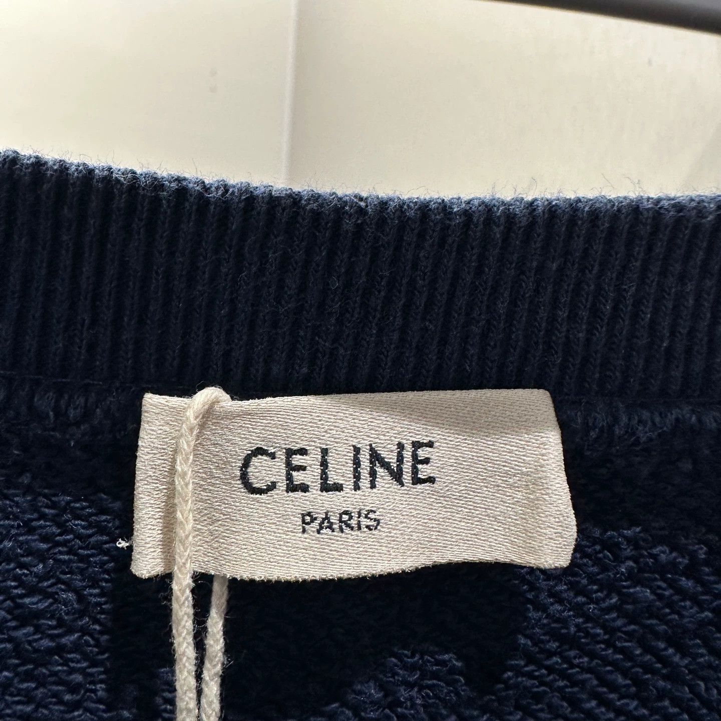 Celine Celine Logo Lettering Longsleeve Cotton Sweatshirt XS Size XS / US 0-2 / IT 36-38 - 3 Thumbnail