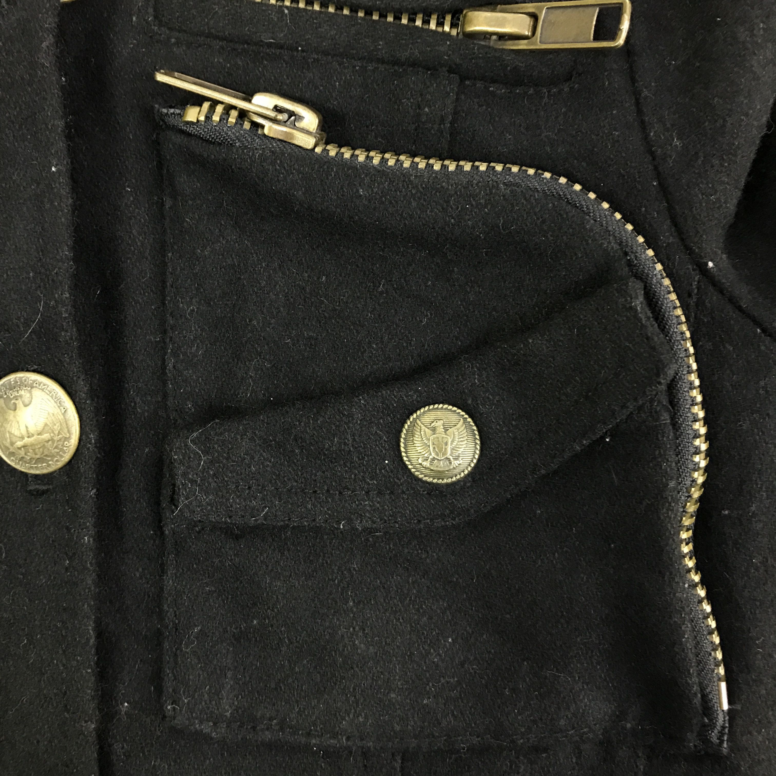 Japanese Brand Y2k Ifsixwasnine D.I.A Wool jacket K101B11 Size US M / EU 48-50 / 2 - 10 Thumbnail