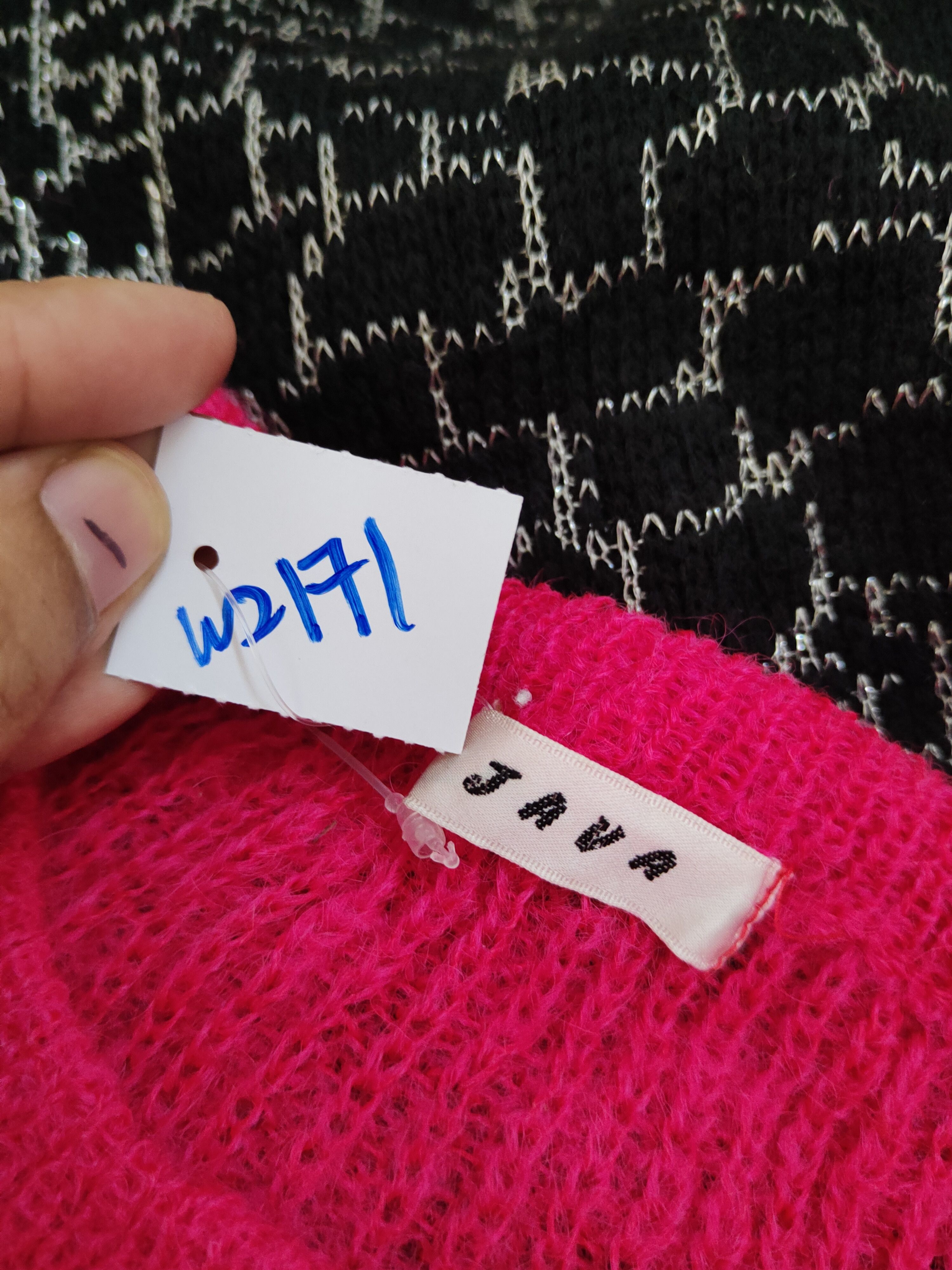 Japanese Brand Java Pink Knitwear Sweatshirts #W2171 Size S / US 4 / IT 40 - 12 Thumbnail