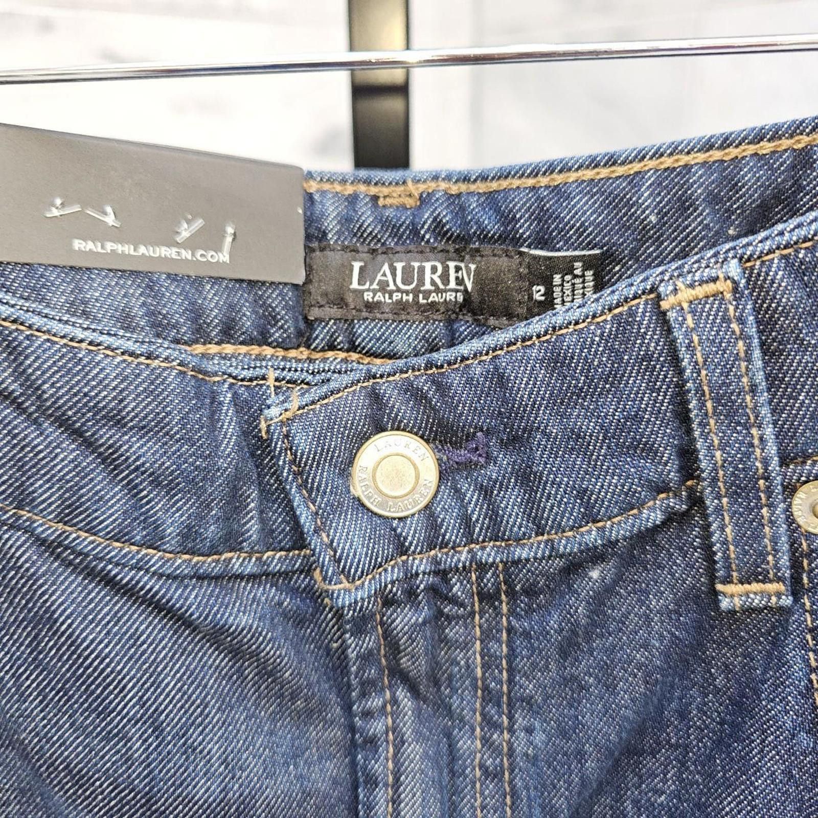 Lauren Ralph Lauren Ralph Lauren Women's Blue Jeans Size 34" / US 12 / IT 48 - 4 Thumbnail