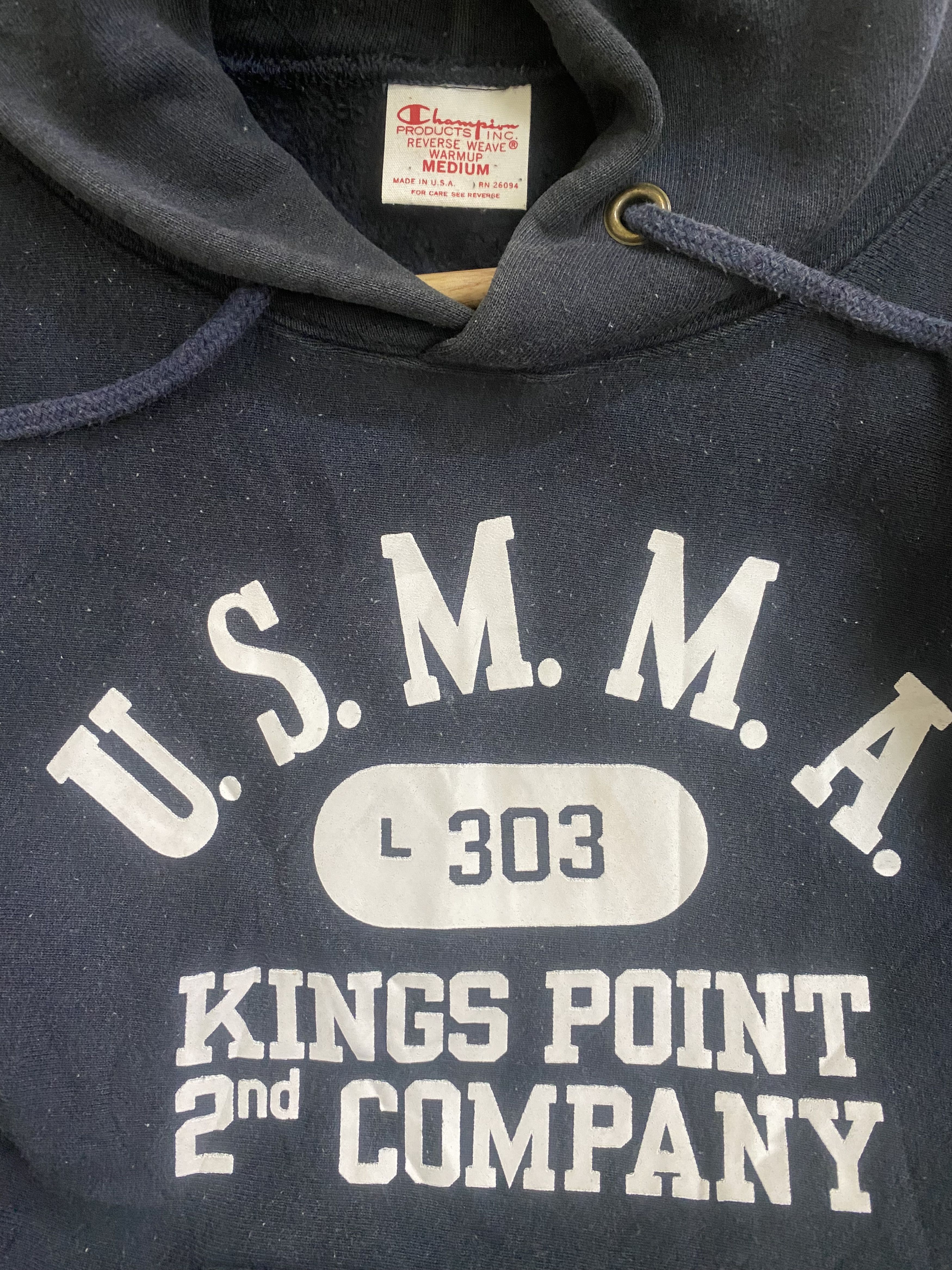 Champion Rare 70s Champion US Marine Hoodie Size US M / EU 48-50 / 2 - 3 Thumbnail
