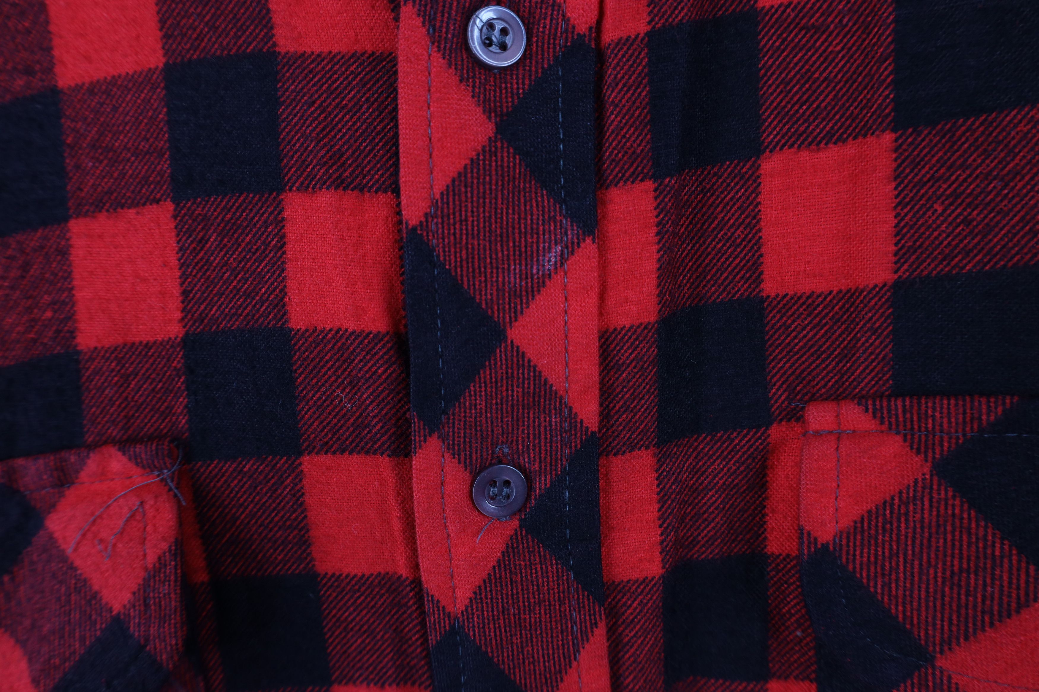 Vintage Vintage 90s Streetwear Plaid Flannel Button Shirt Jacket Jac Size US M / EU 48-50 / 2 - 6 Thumbnail