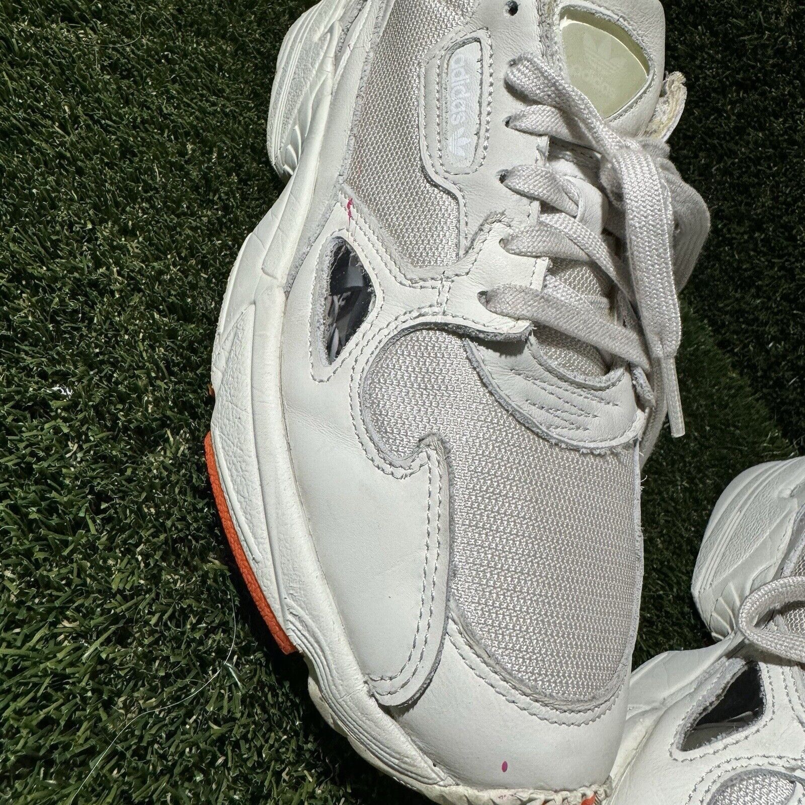 Adidas Size 8 - adidas Falcon Raw White W Size US 8 / IT 38 - 4 Thumbnail