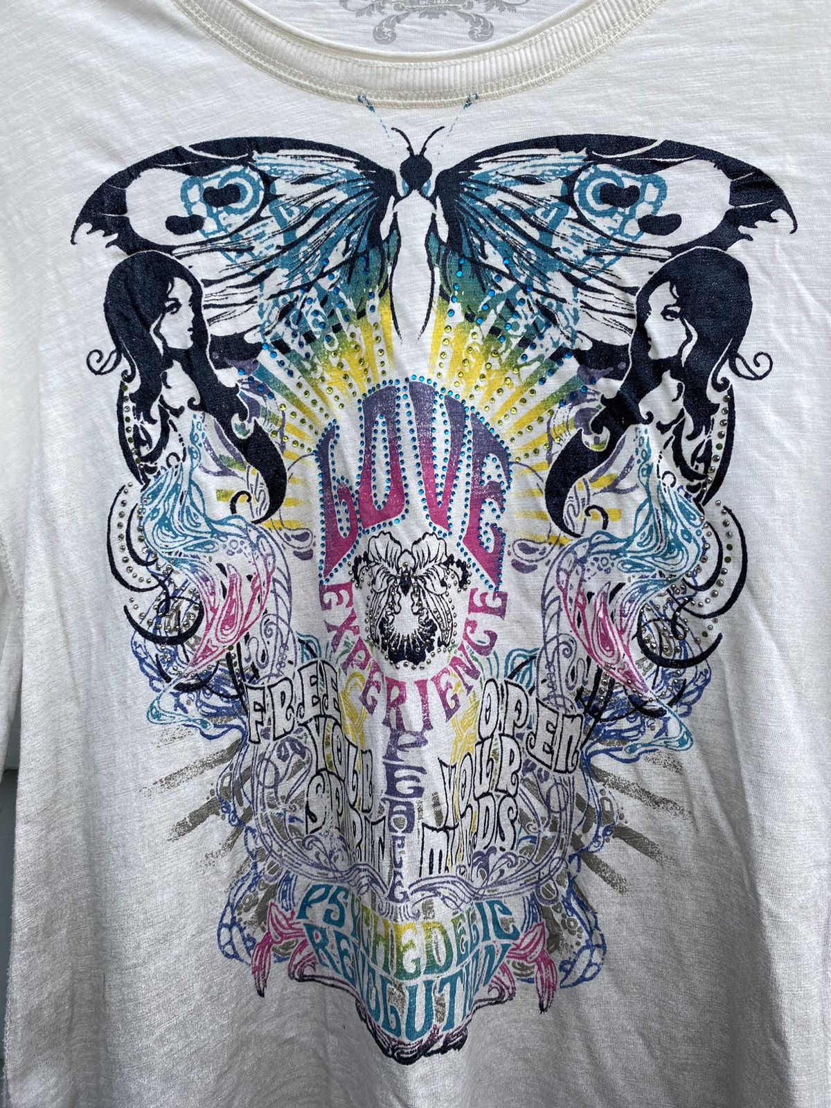 Esprit Esprit Psychedelic Graphic with Crazy Details & Crazy Design Size L / US 10 / IT 46 - 8 Thumbnail