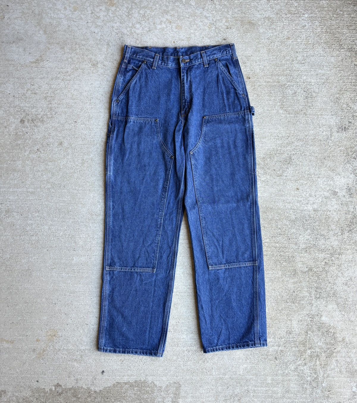 image of Crazy Baggy Vintage Y2K Carhartt Double Knee Denim 34, Men's