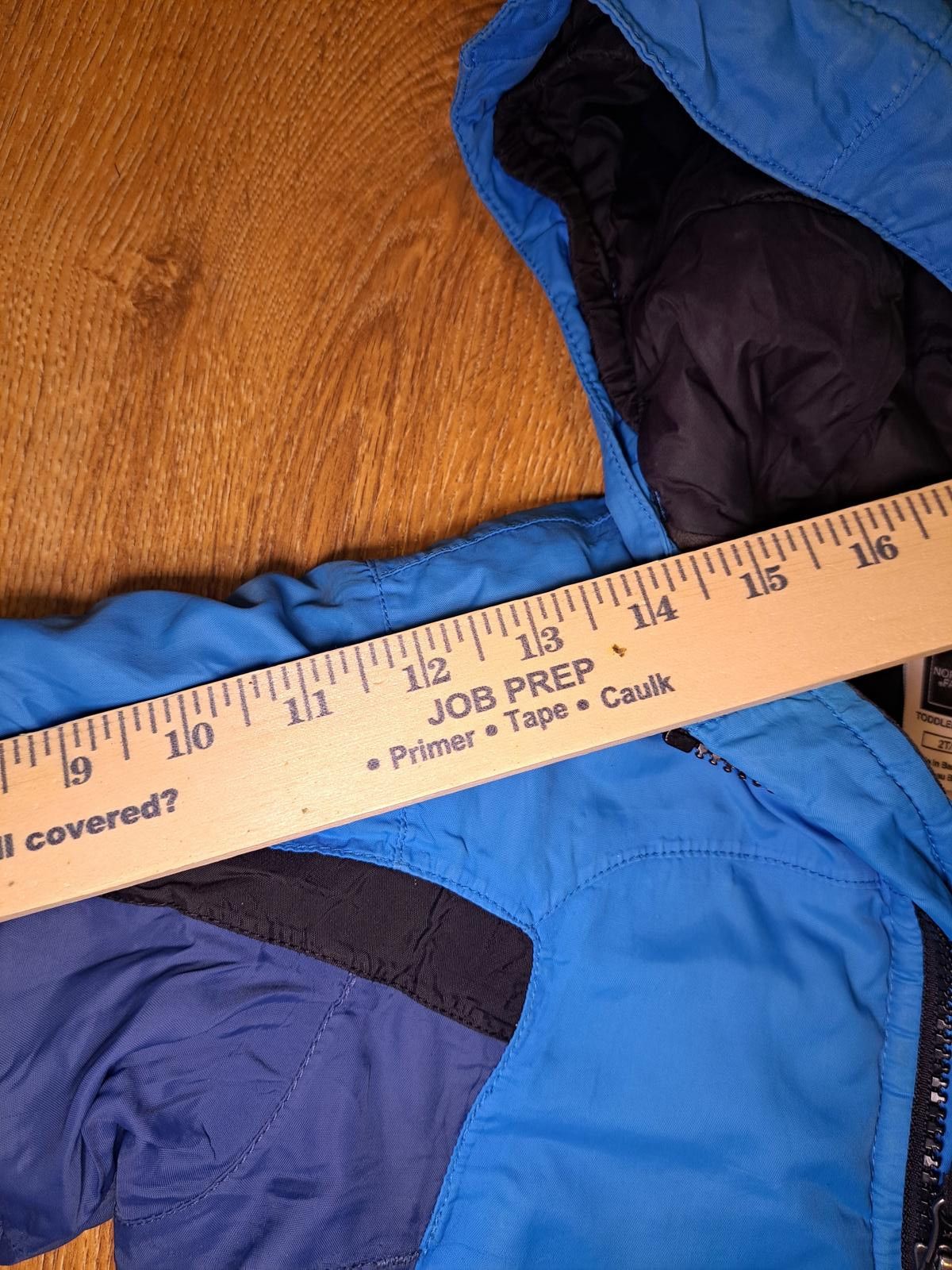 The North Face The North Face Jacket Toddler 2T Blue Full Zip Hoodie Hyvent Size ONE SIZE - 12 Thumbnail