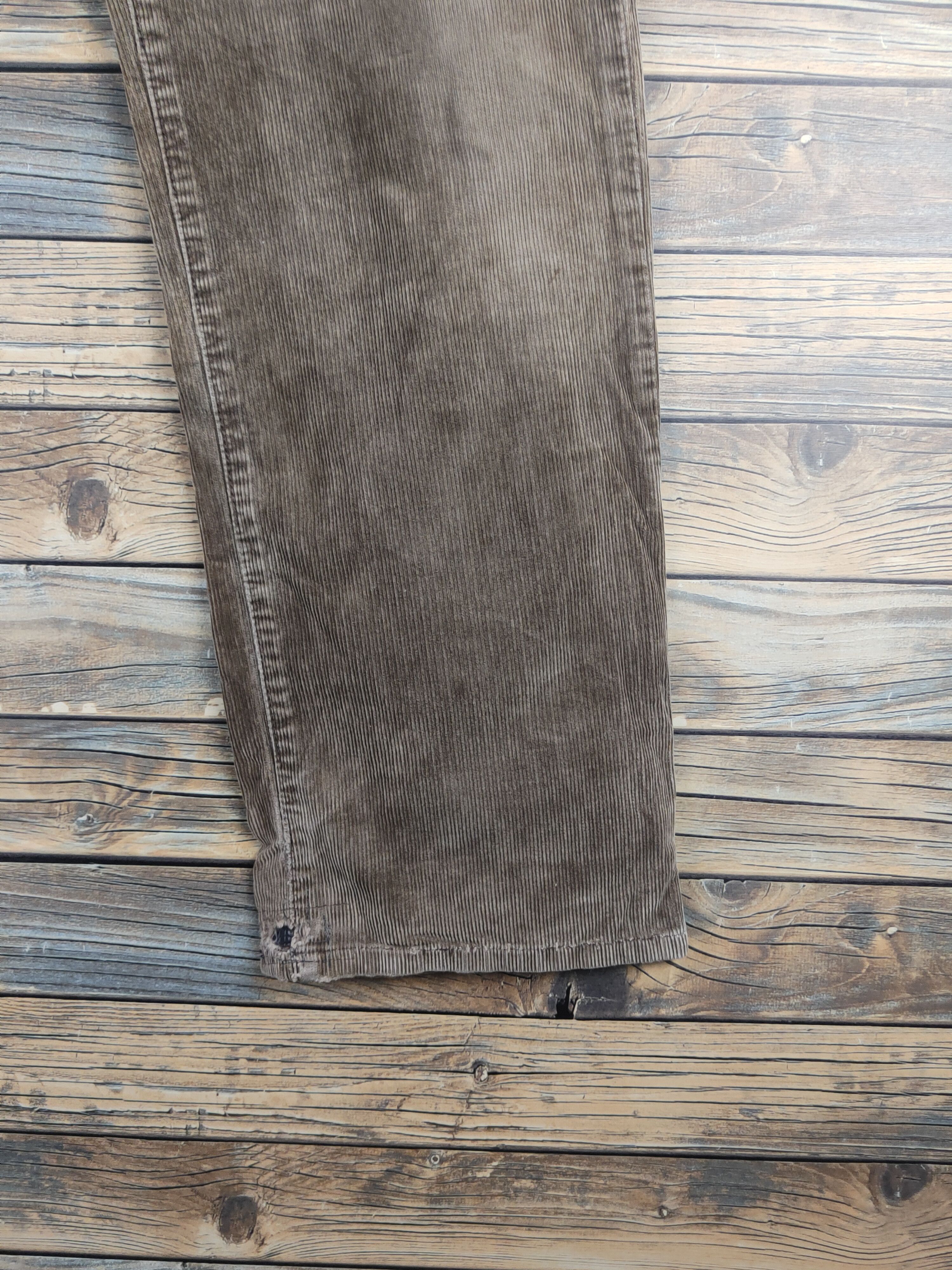 Lee DL Lee Brown Multipocket Corduroy Pants #sp46-257T Size US 31 - 7 Thumbnail