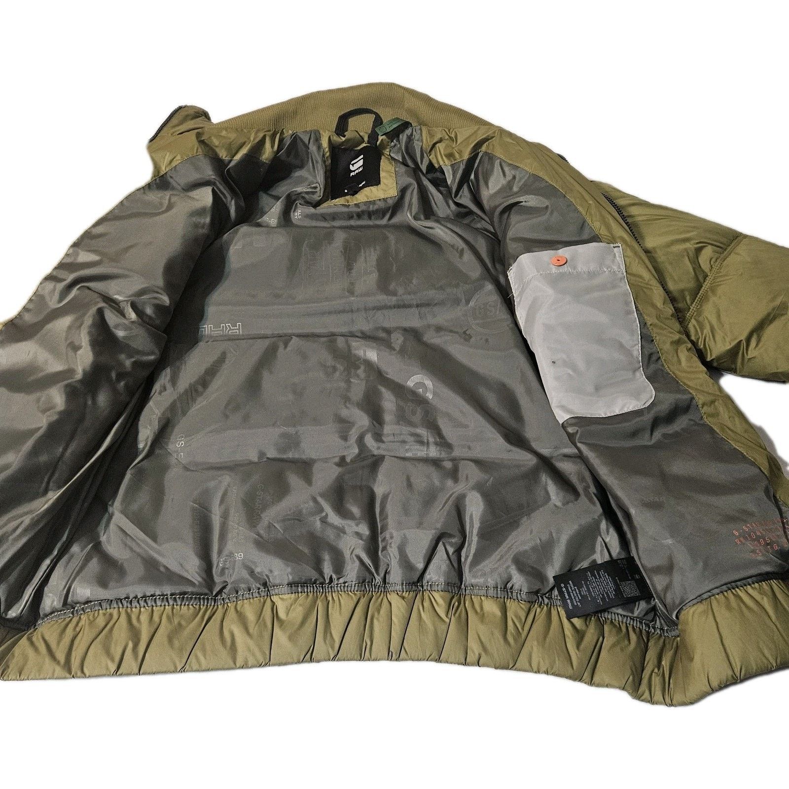 G-Star G-Star RAW Men's Dry Red Whistler Puffer Jacket Large E-89 Size US L / EU 52-54 / 3 - 4 Thumbnail