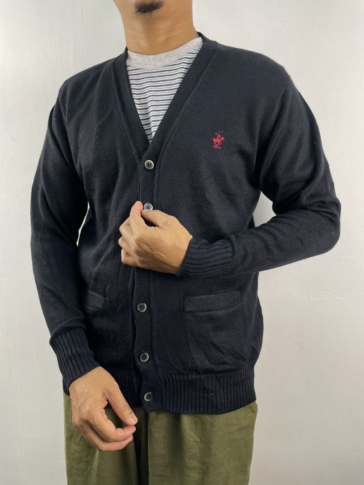 Vintage Beverly Hills Polo Club Cardigan Jacket