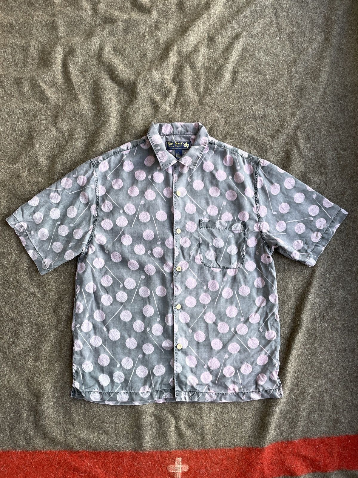 Nat Nast Nat Nast Silk Shirt Size US M / EU 48-50 / 2 - 1 Thumbnail