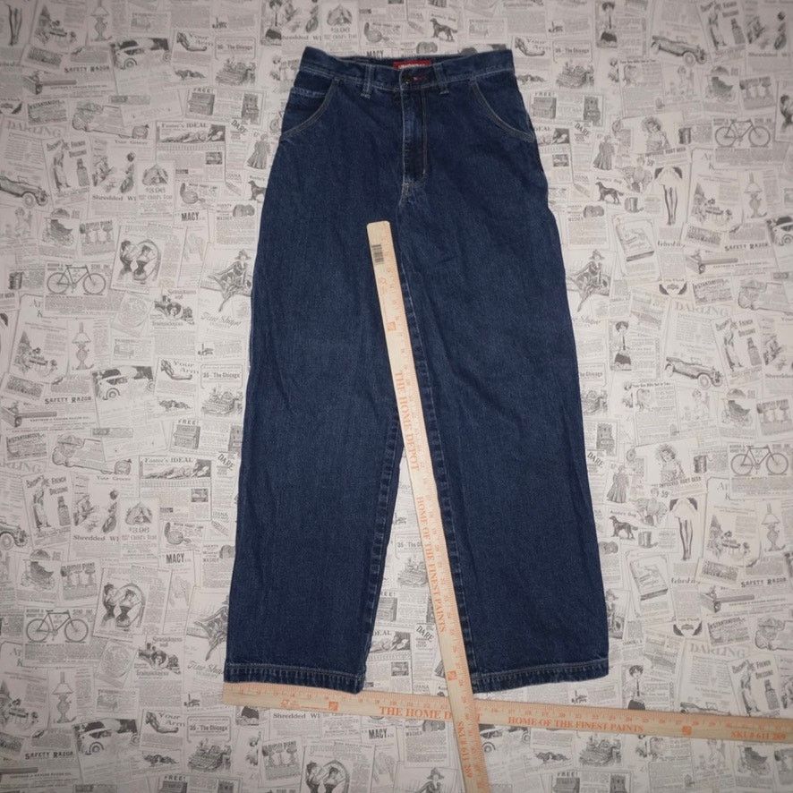 UNIONBAY 16 - Vintage Y2K union Bay carpenter 2000s baggy denim pants Size US 26 / EU 42 - 4 Thumbnail