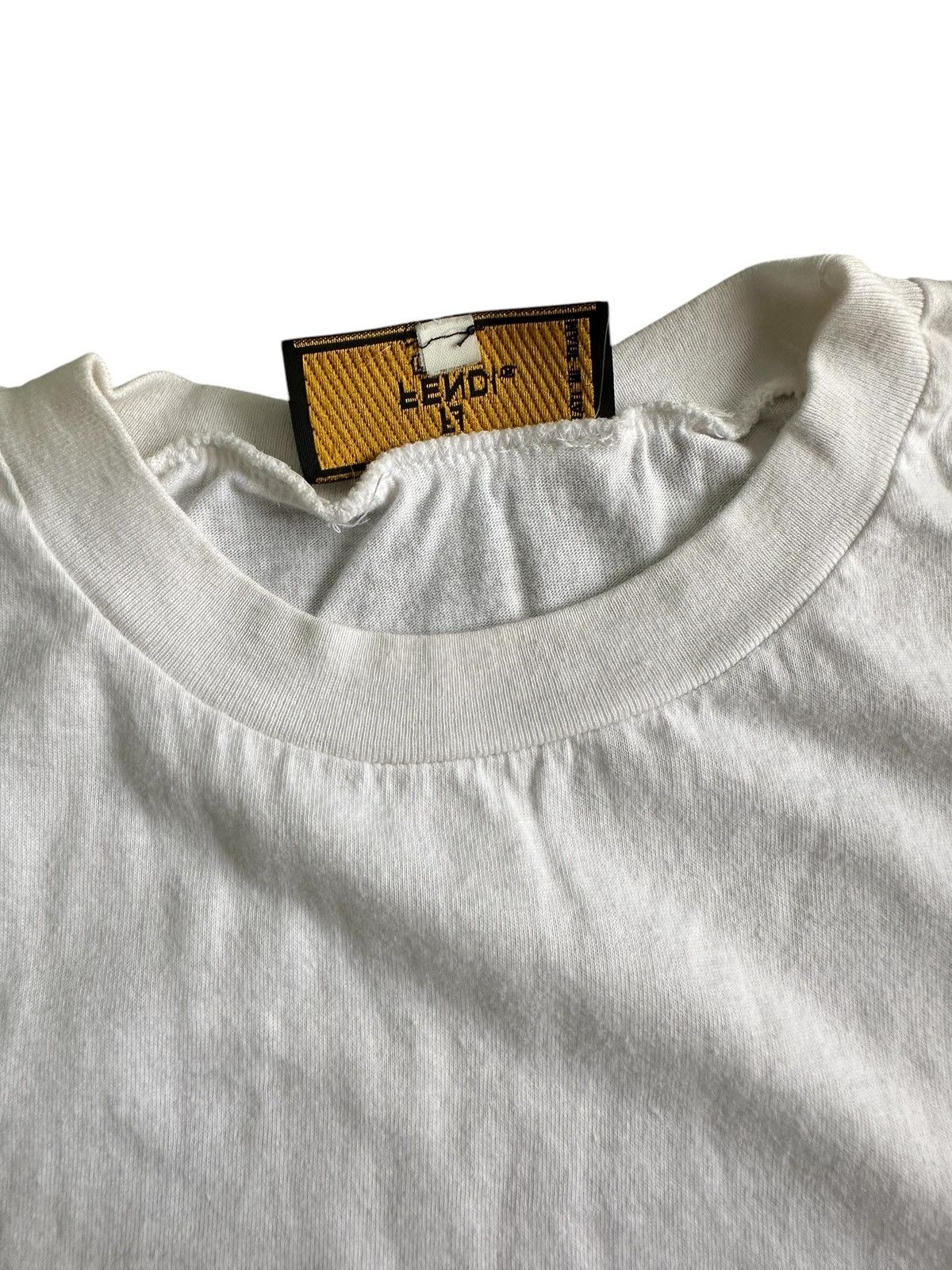 Fendi FENDI LOGO TEE SHIRT Size US M / EU 48-50 / 2 - 4 Thumbnail