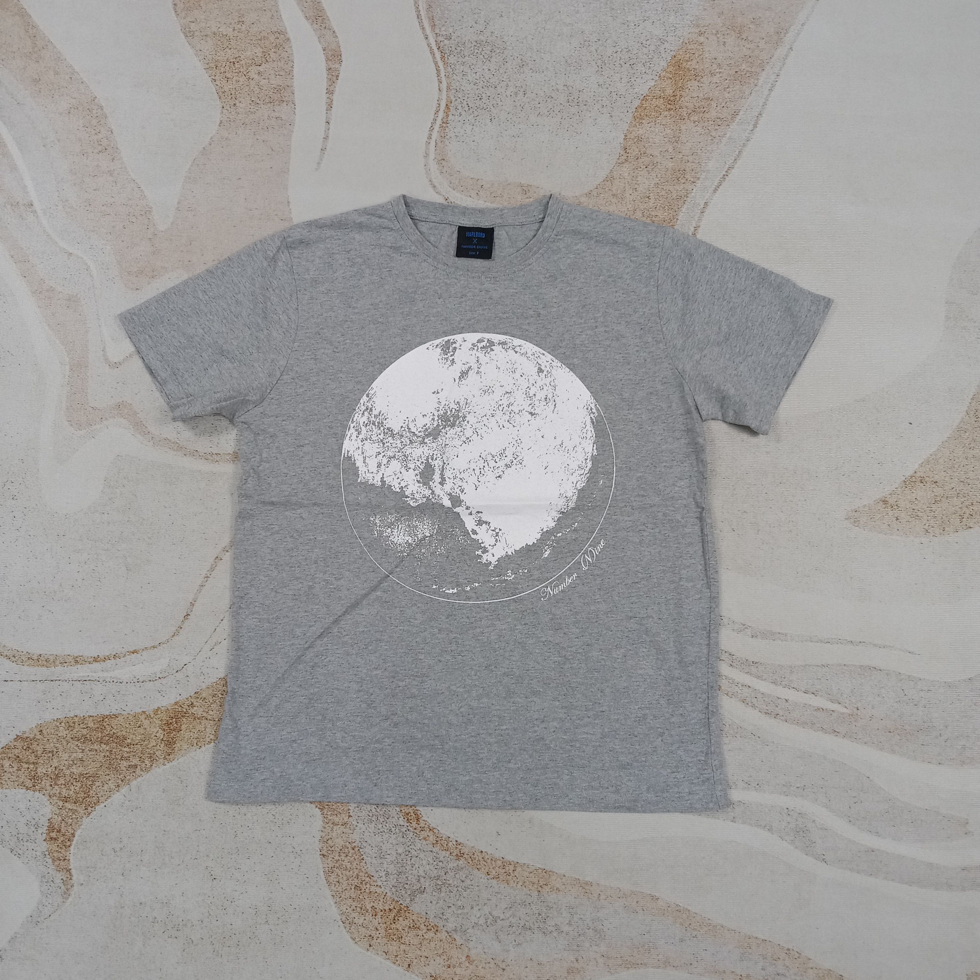 Number (N)ine Number Nine X Marlboro Japanese Full Moon Tshirt C285N12 Size US M / EU 48-50 / 2 - 1 Thumbnail