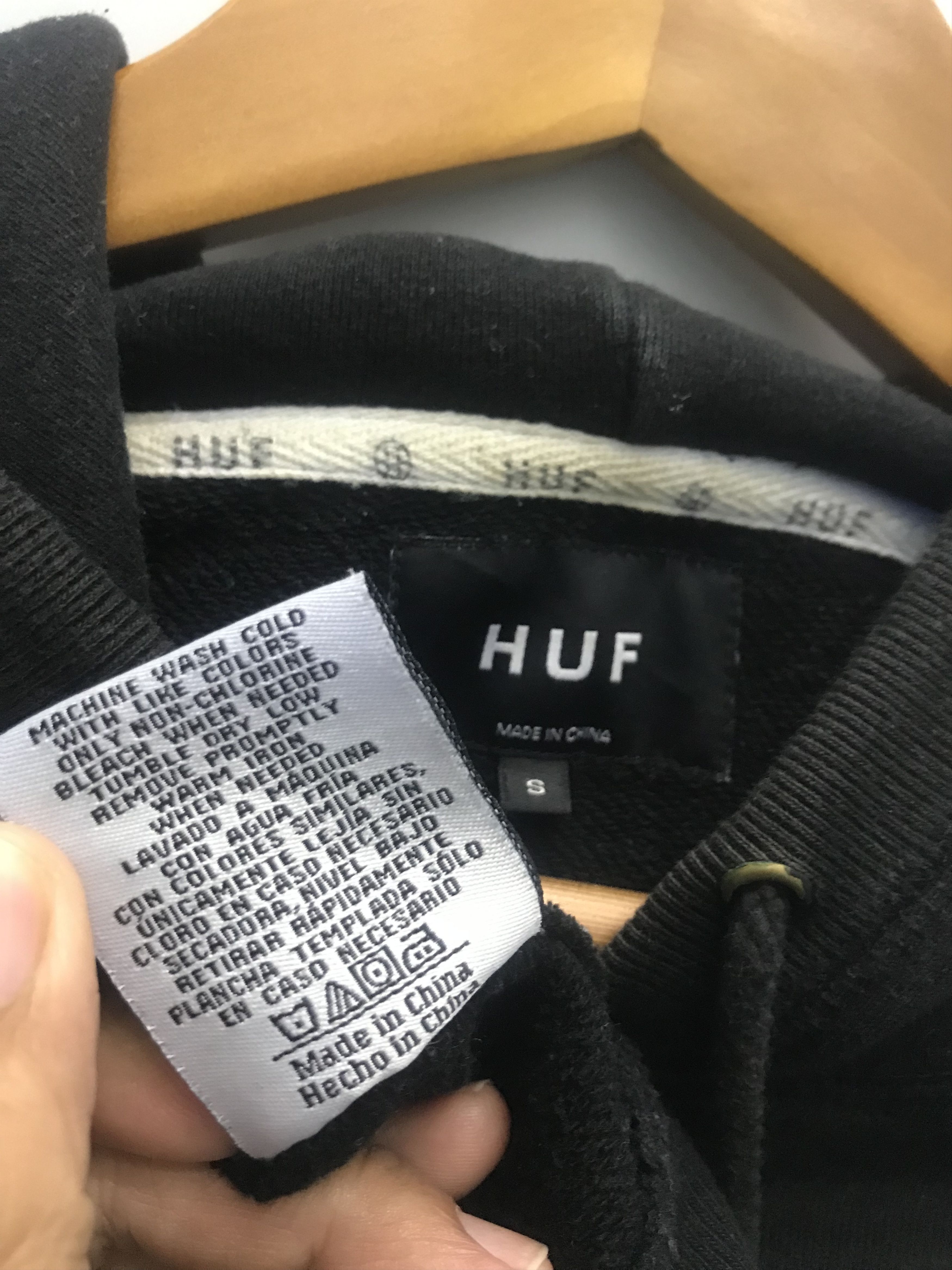 Chocolate × Huf HUF x Chocolate Hoodie Size US S / EU 44-46 / 1 - 9 Thumbnail