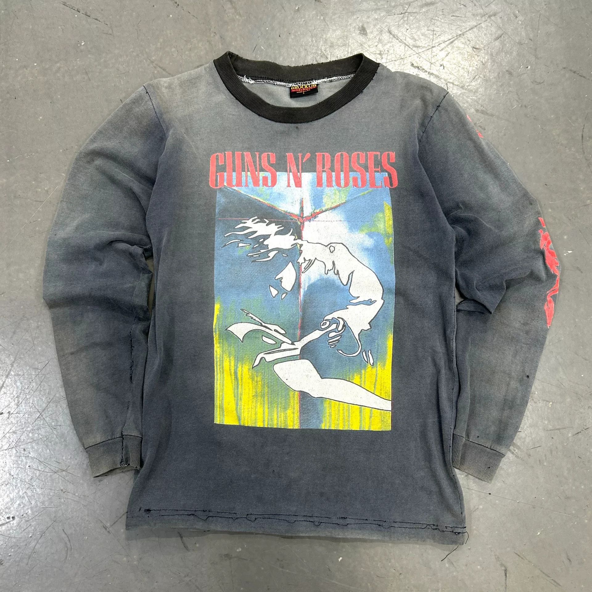Vintage Vintage 90s Guns N Roses Tee Size US S / EU 44-46 / 1 - 1 Thumbnail