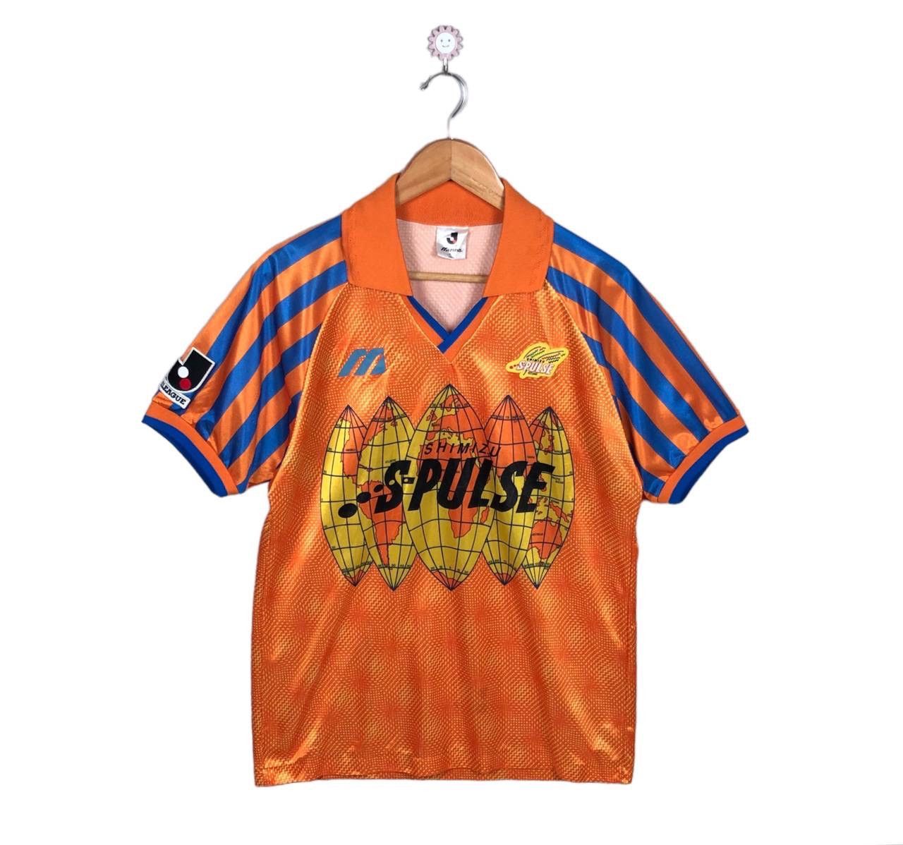 Mizuno Mizuno Shimizu S-Pulse 1993-94 Home Football J-League Jersey Size US L / EU 52-54 / 3 - 1 Thumbnail