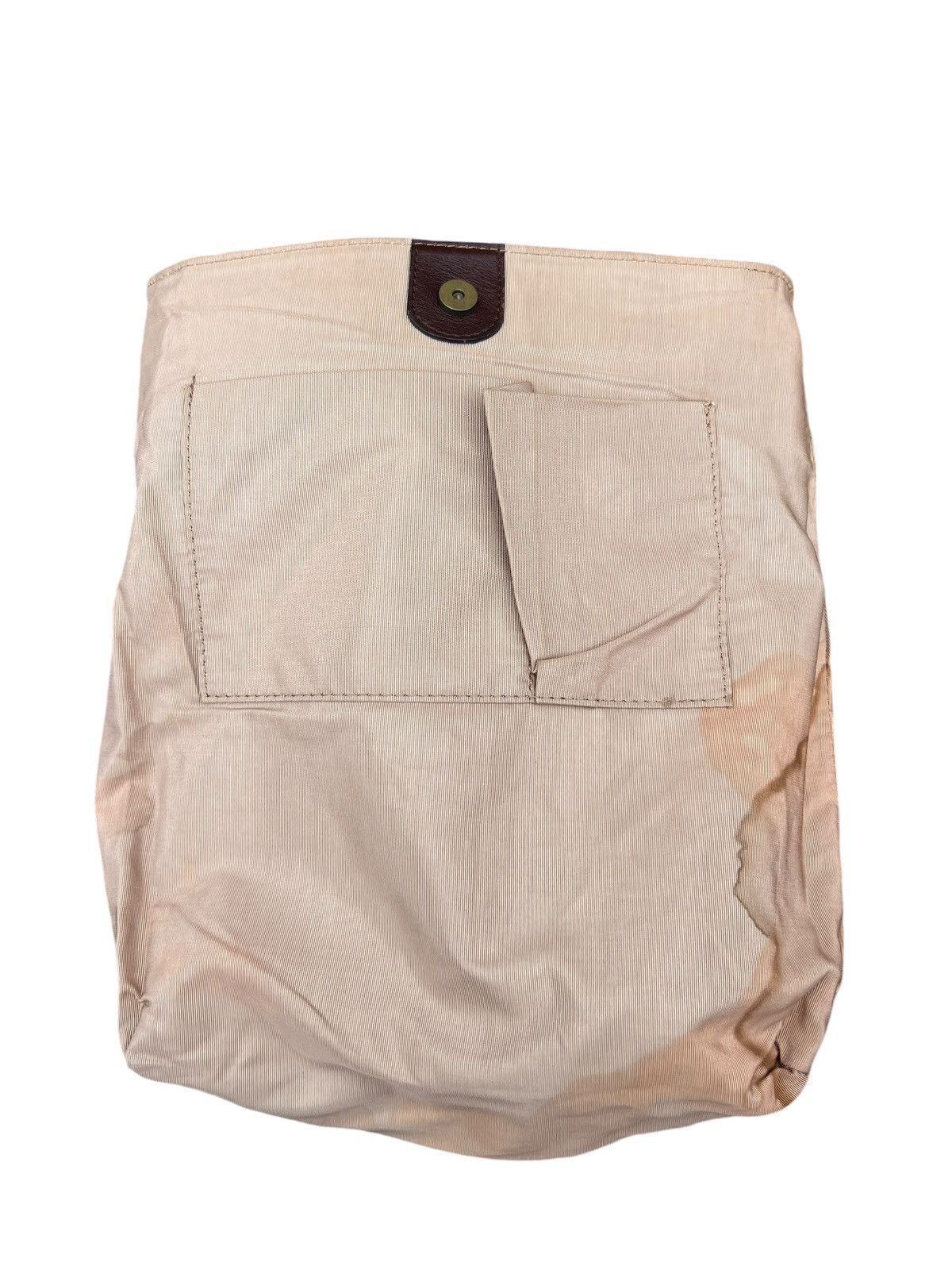 Leather Vintage HW Design Japan Hybrid Nylon Patina Leather Backpack Size ONE SIZE - 21 Thumbnail