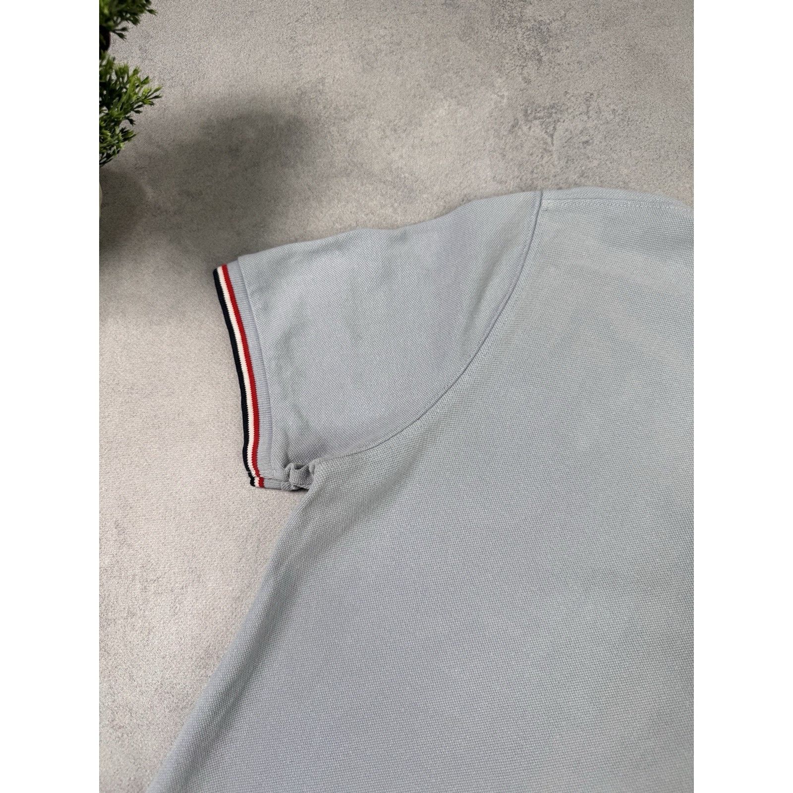 Moncler Moncler Maglia Polo Manica Corta Men T Shirt Tee Logo Size US L / EU 52-54 / 3 - 18 Thumbnail