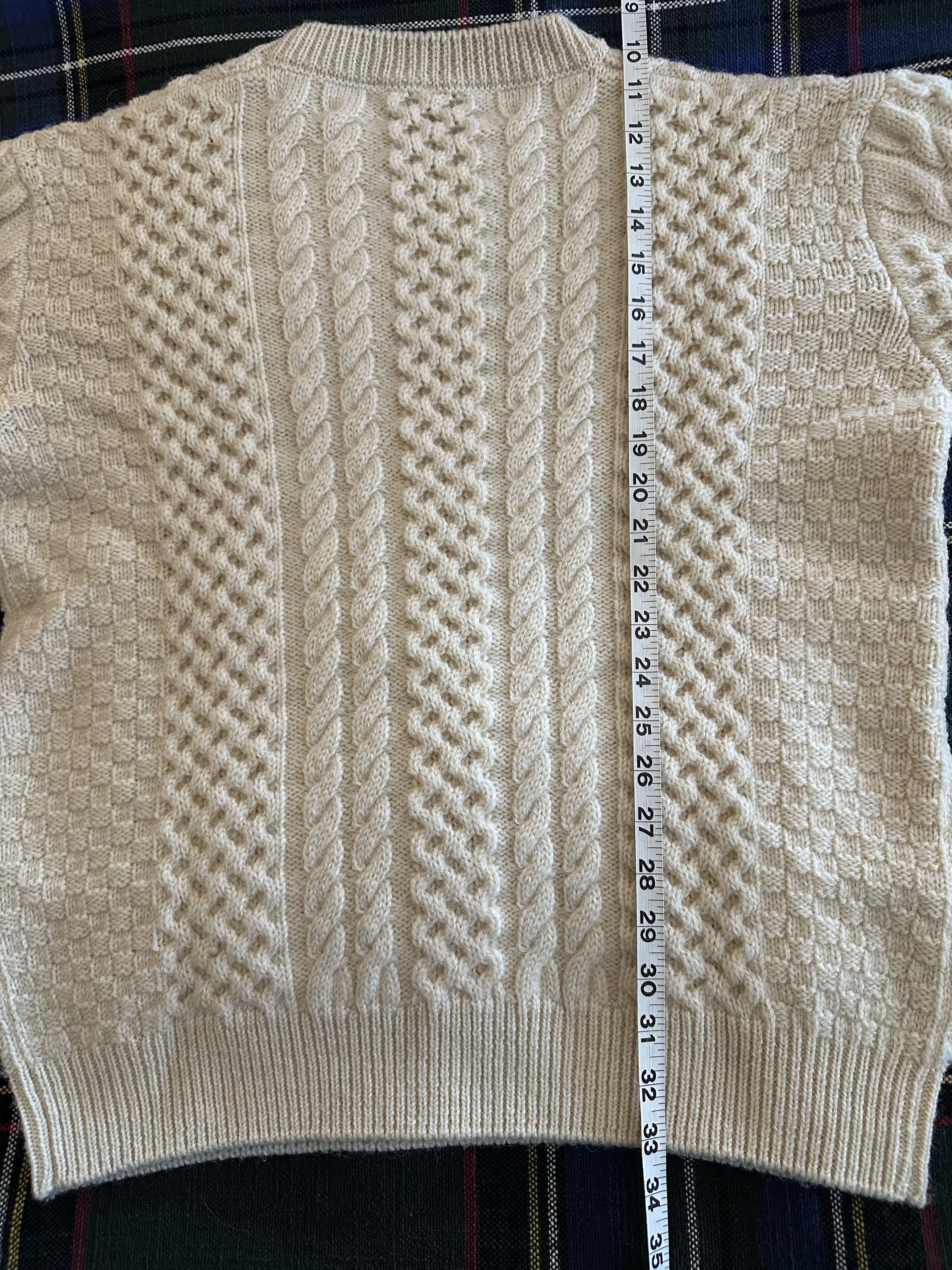 Saint Laurent Paris Aran Wool Sweater Size US S / EU 44-46 / 1 - 8 Thumbnail