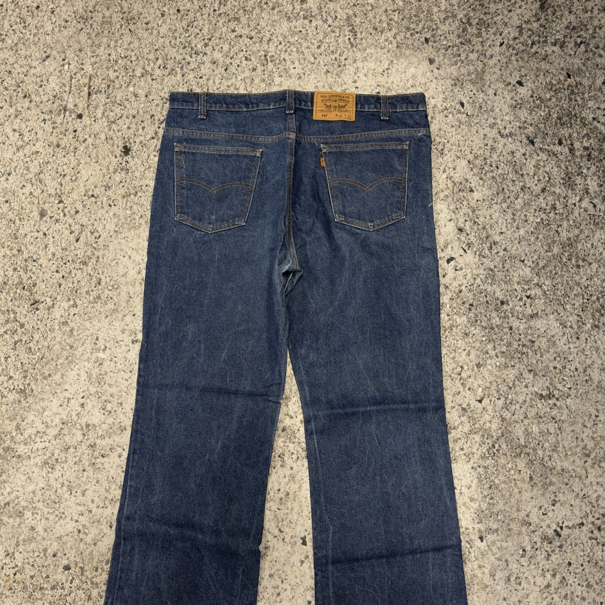 Levi's 80s Levi’s 517 Bootcut Flare Denim Jeans ERD Grunge Chrome Size US 40 / EU 56 - 8 Thumbnail