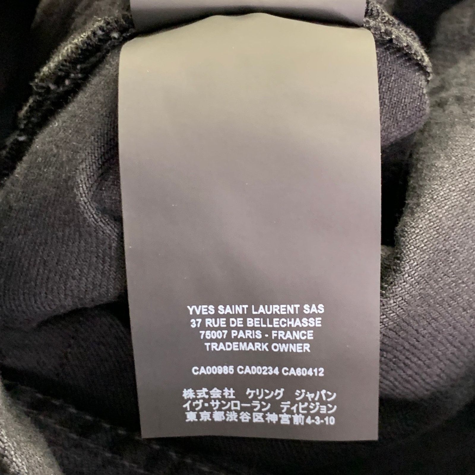Saint Laurent Paris SAINT LAURENT Size 31 Denim Straight Slim Five Pockets Jeans Size US 31 - 8 Thumbnail